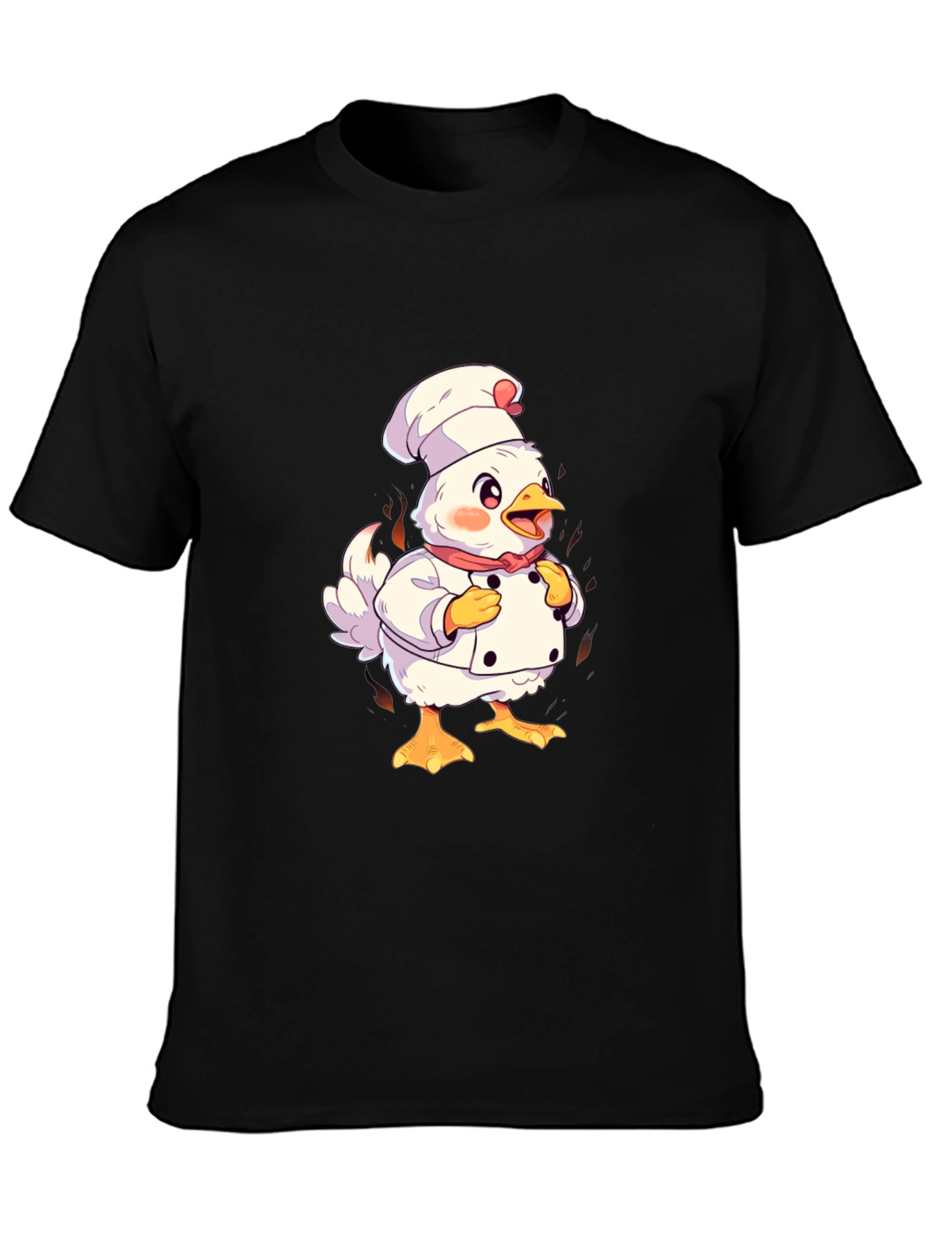 Chef Chicken Graphic T-Shirt