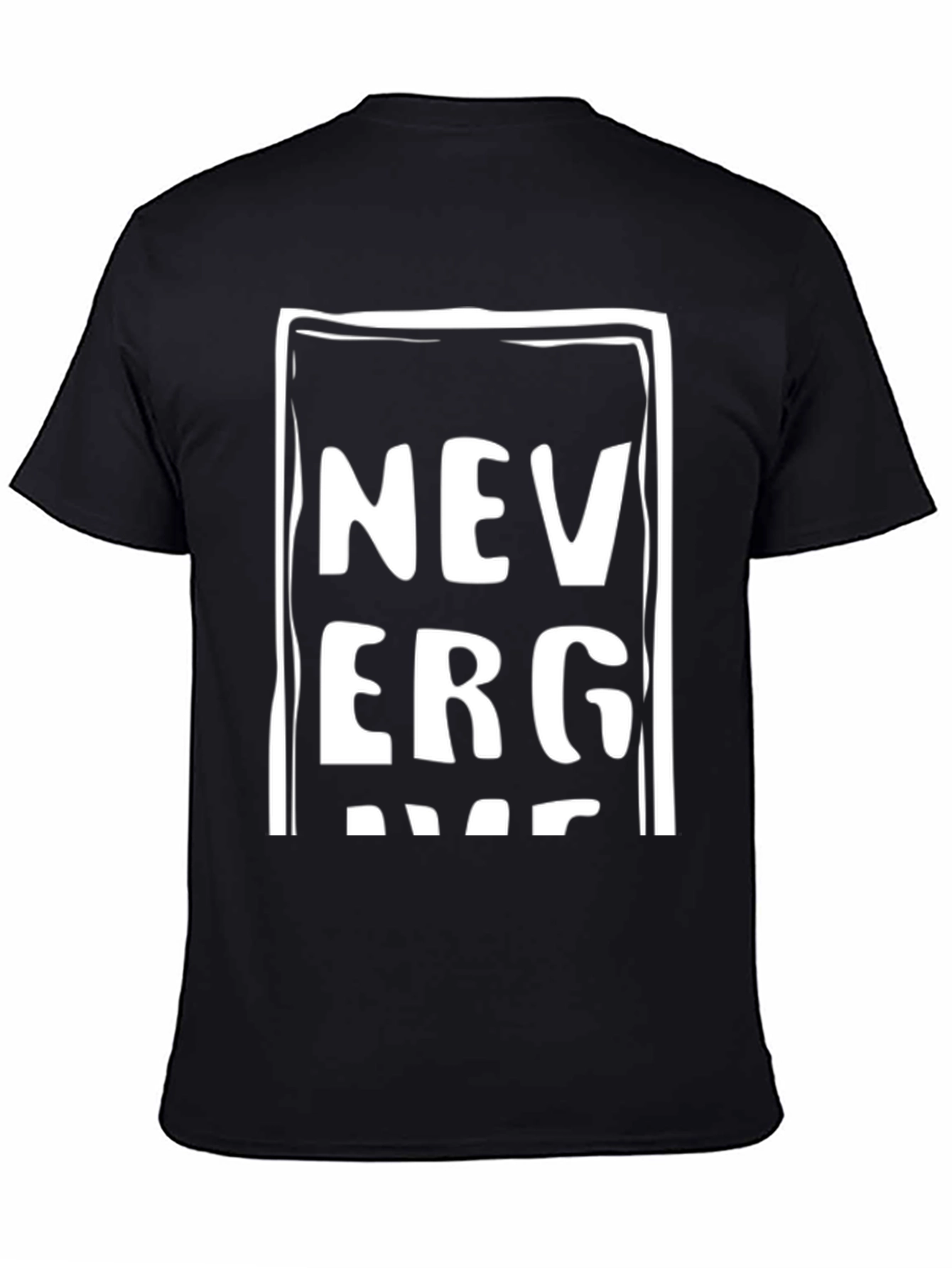Never Give Up Graphic Tee - Stylish Comfort