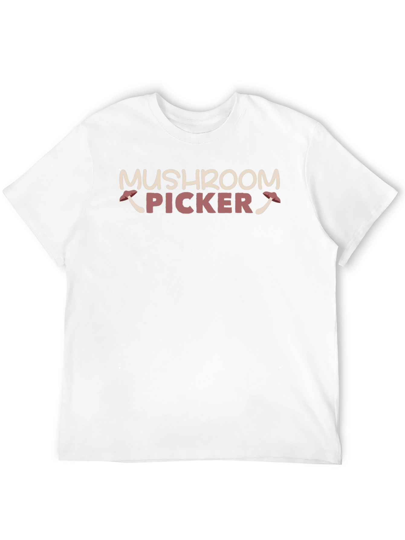 Mushroom Picker Graphic Tee - Fun Gift!