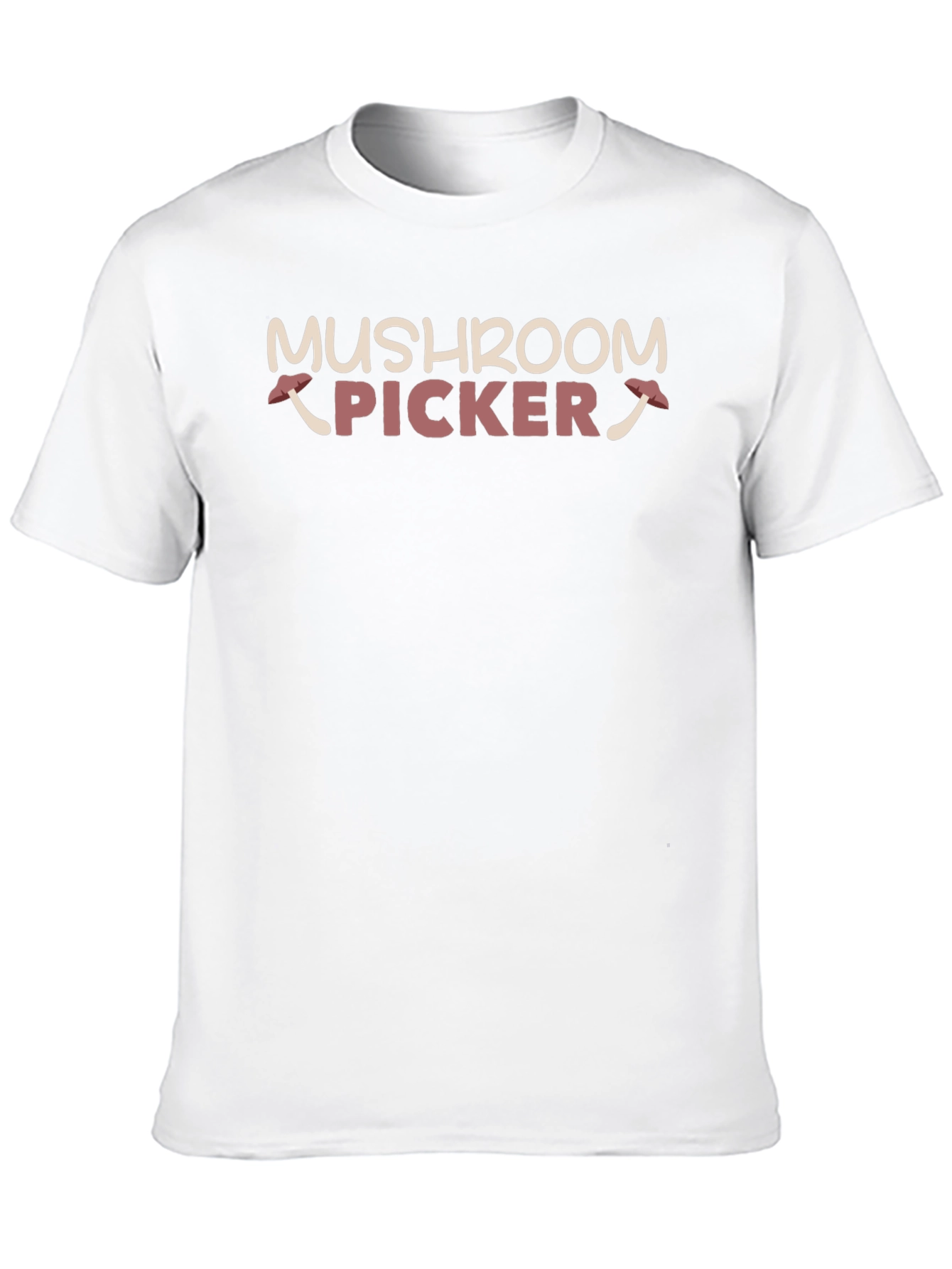 Mushroom Picker Graphic Tee - Fun Gift!