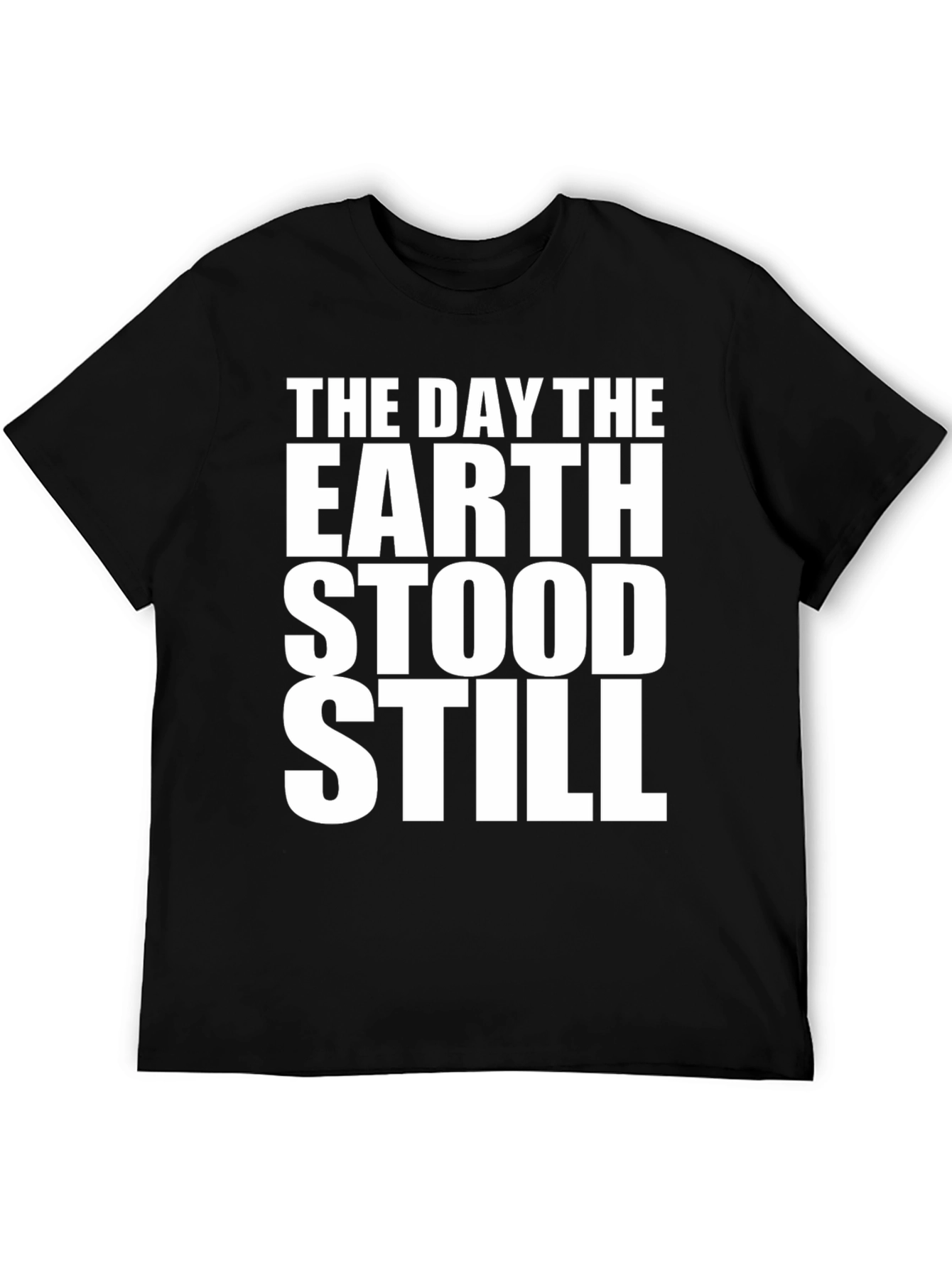 The Day The Earth Stood Still Black T-Shirt