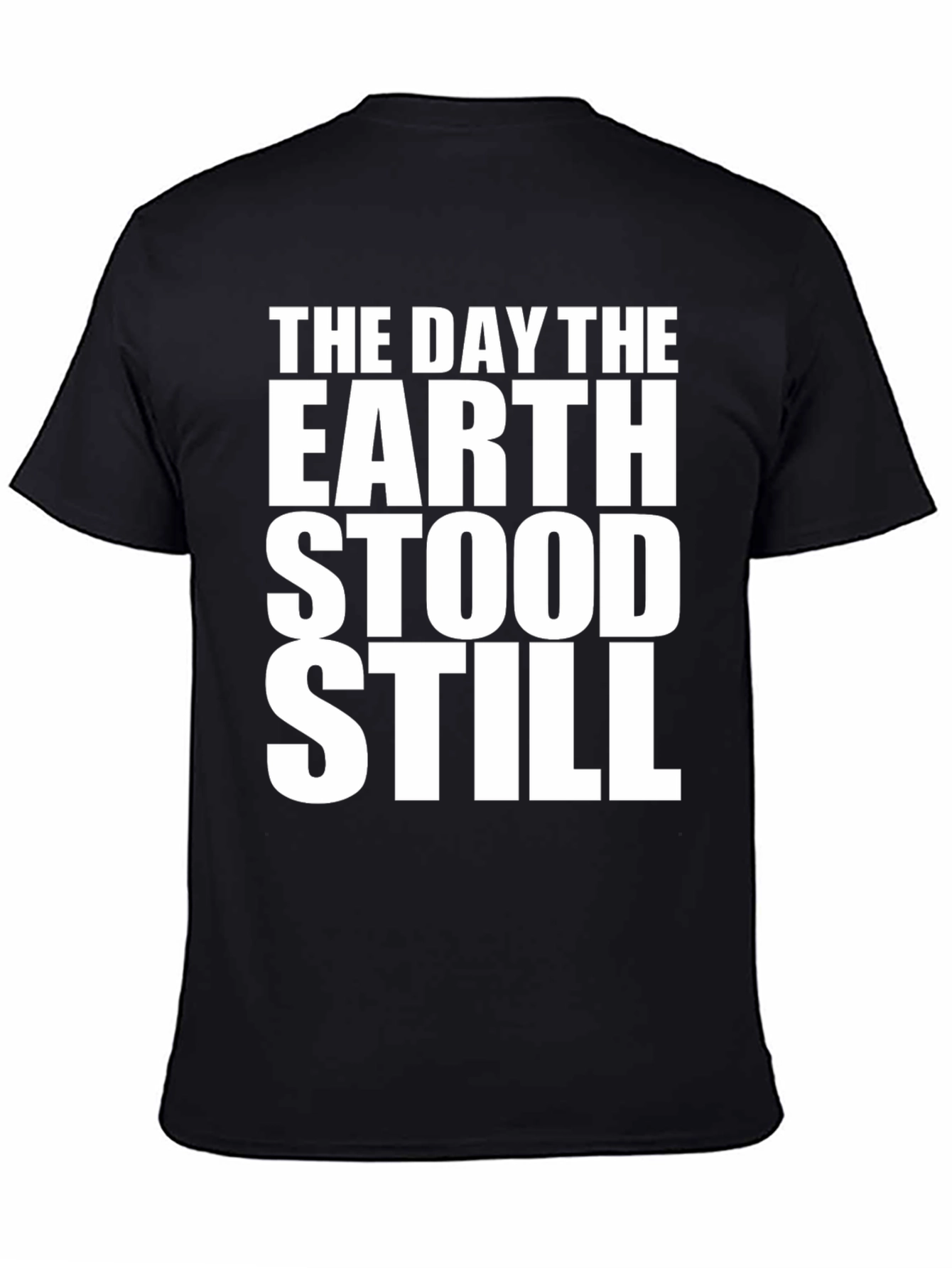 The Day The Earth Stood Still Black T-Shirt