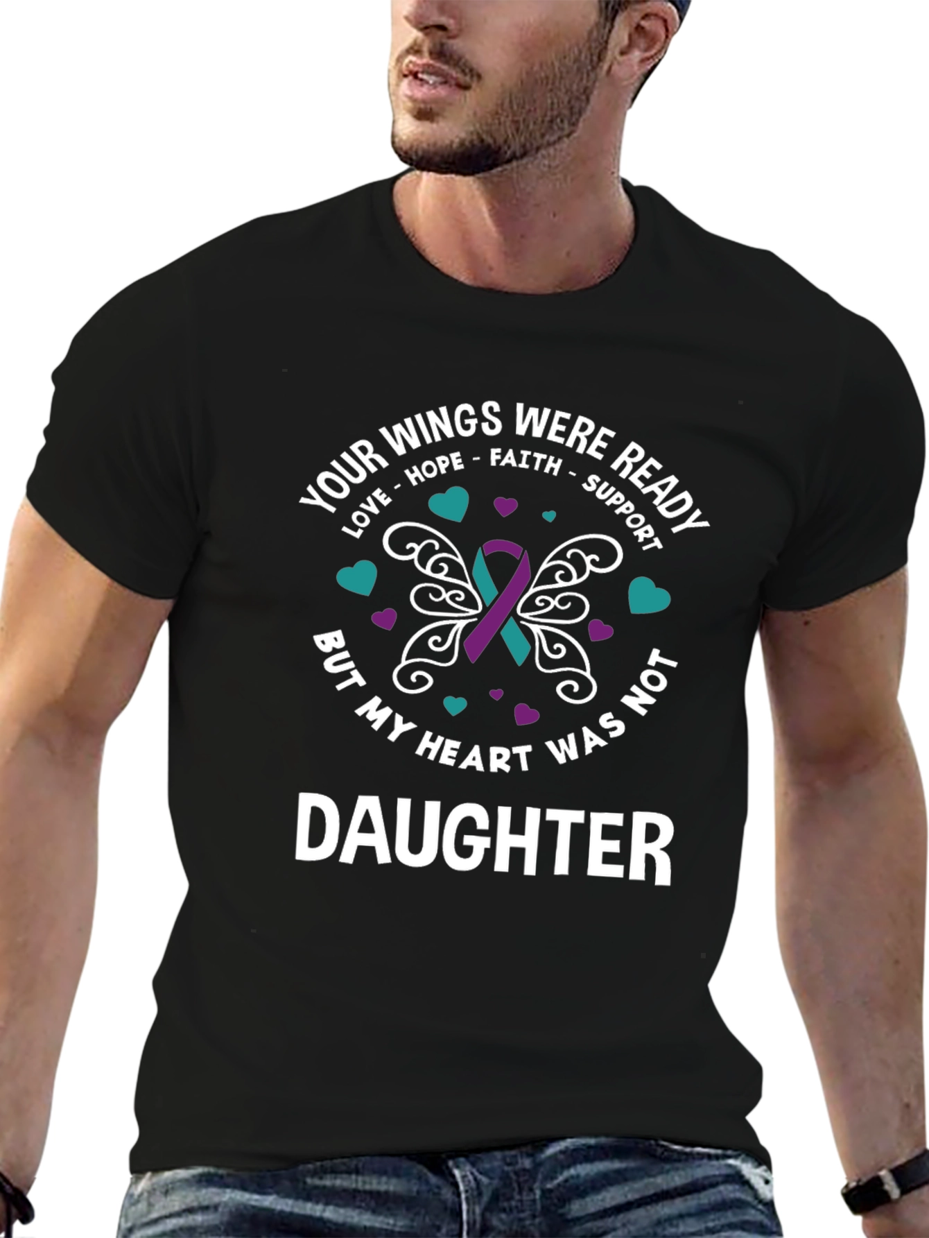 Your Wings Were Ready Daughter T-Shirt