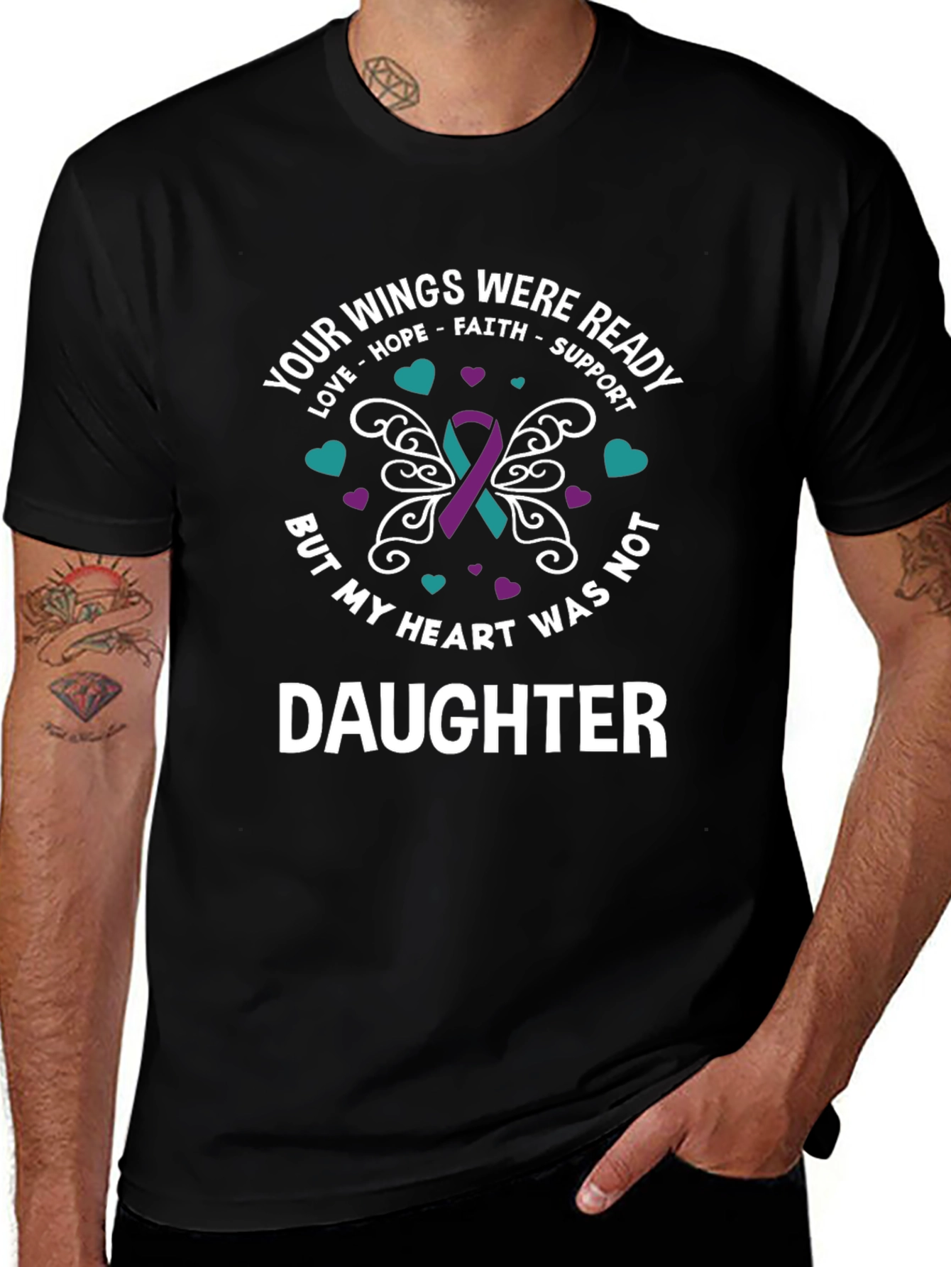 Your Wings Were Ready Daughter T-Shirt