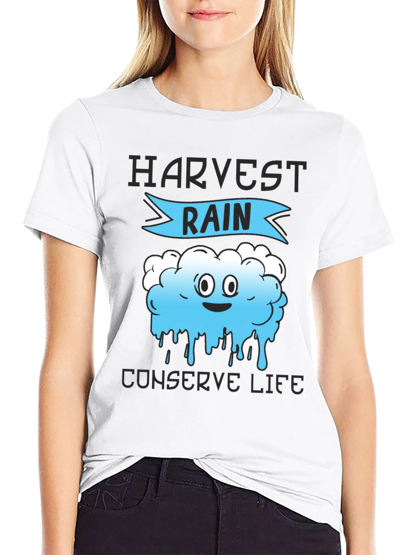Harvest Rain Graphic T-Shirt - Conserve Life