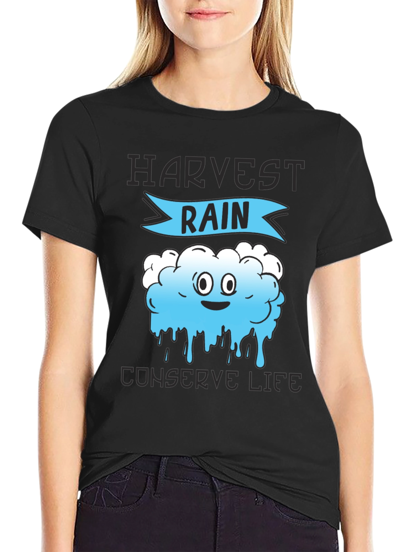 Harvest Rain Graphic T-Shirt - Conserve Life