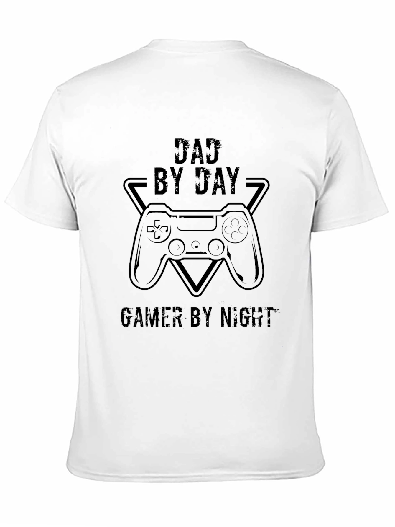 Dad By Day Gamer By Night Graphic Tee
