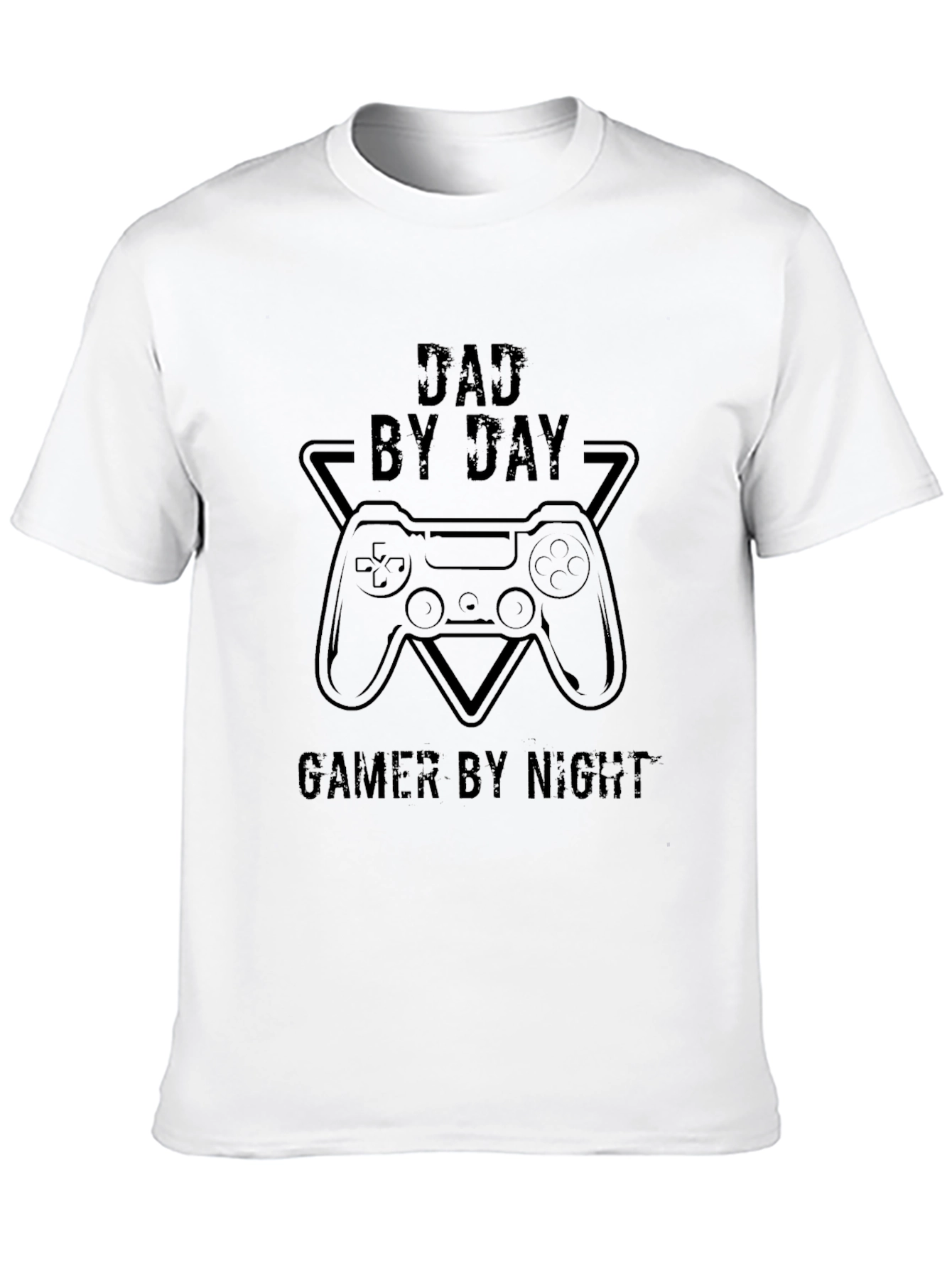 Dad By Day Gamer By Night Graphic Tee