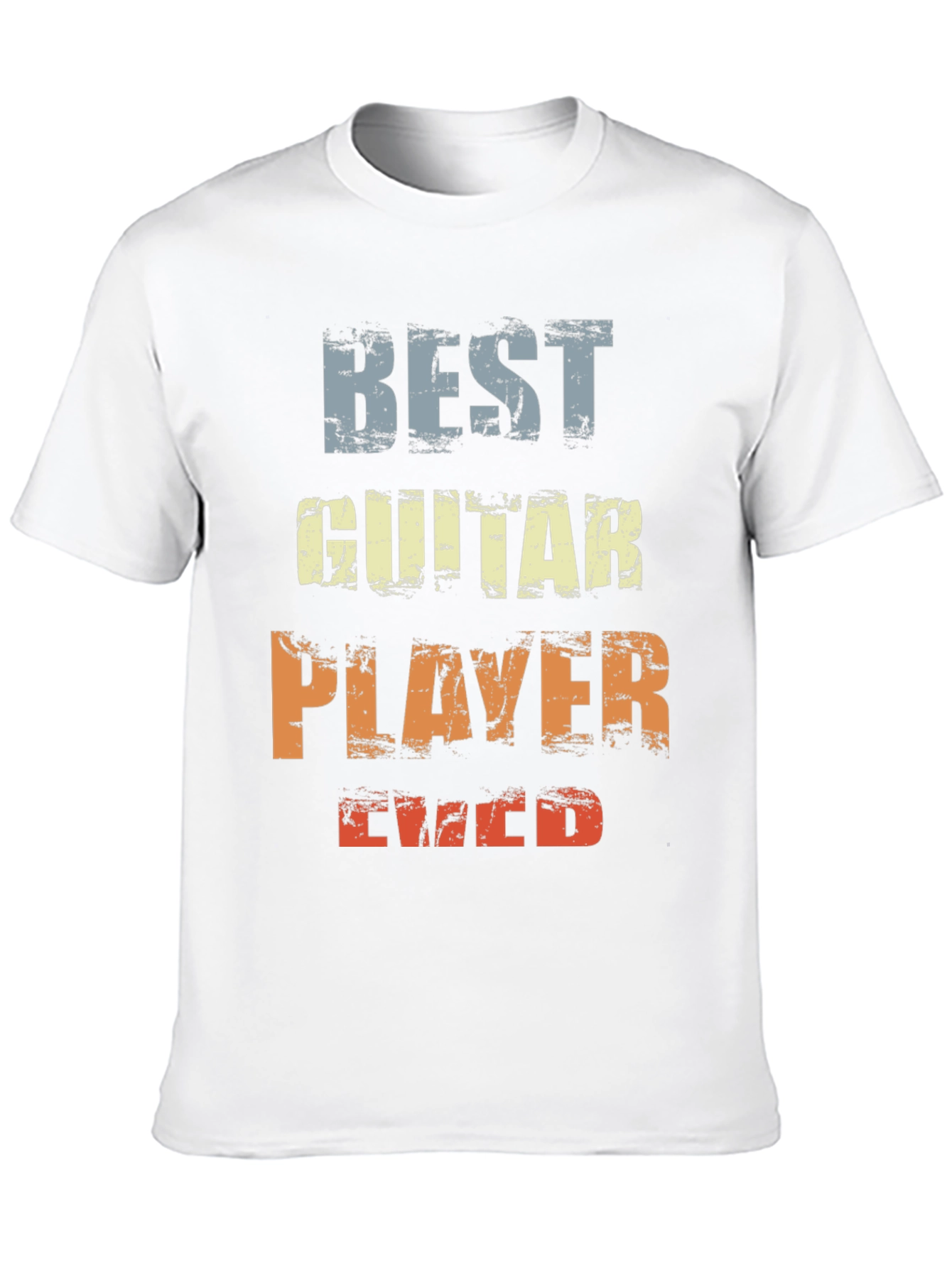 Best Guitar Player Ever Graphic Tee - Black