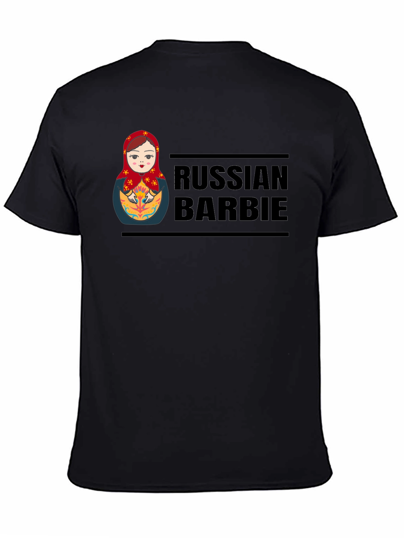 Russian Barbie T-Shirt Matryoshka Doll Tee