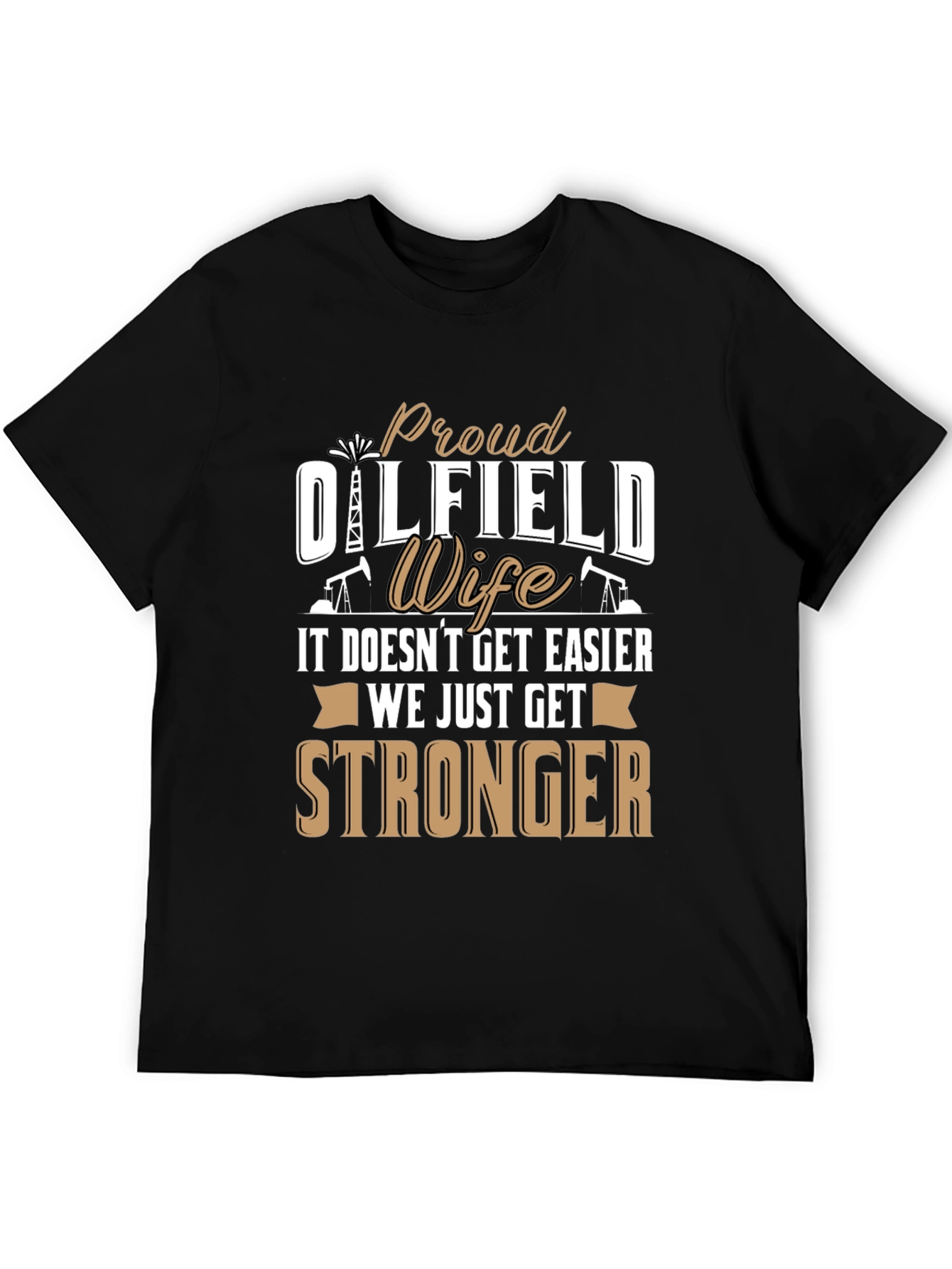Proud Oilfield Wife Graphic T-Shirt