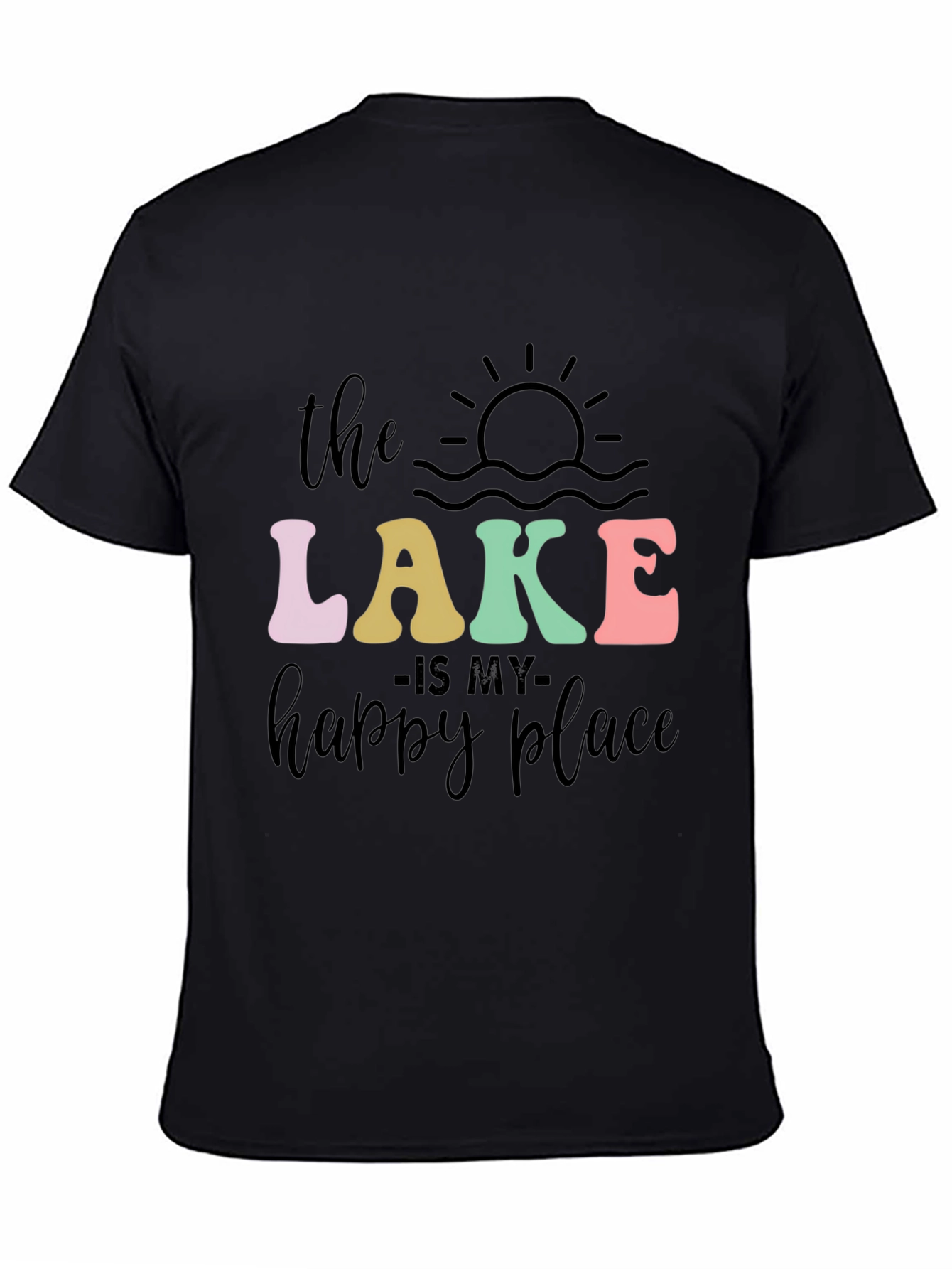Lake is My Happy Place Graphic Tee