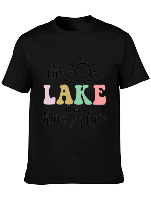 Lake is My Happy Place Graphic Tee
