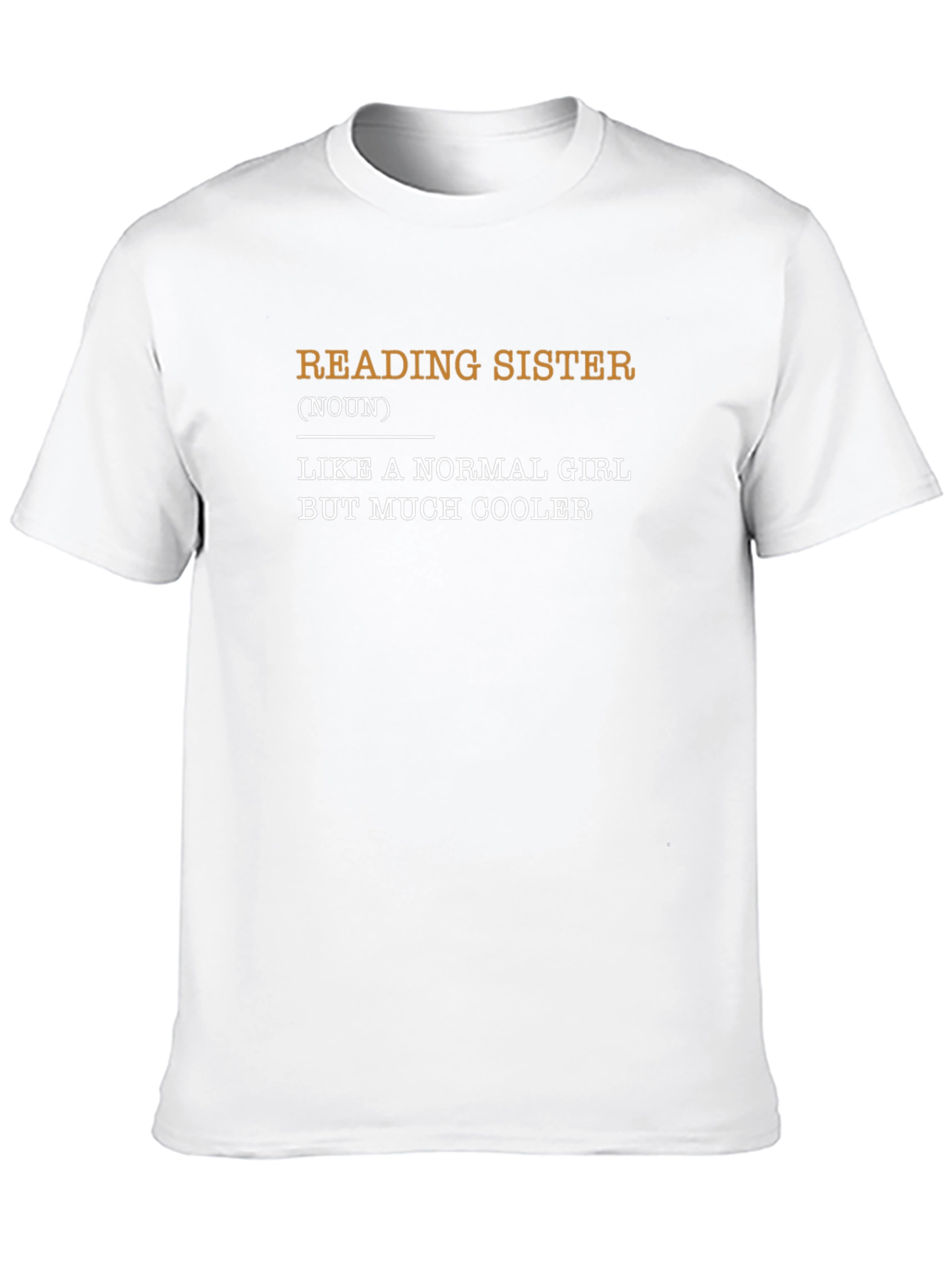 Reading Sister Definition T-Shirt - Cool Reader Gift