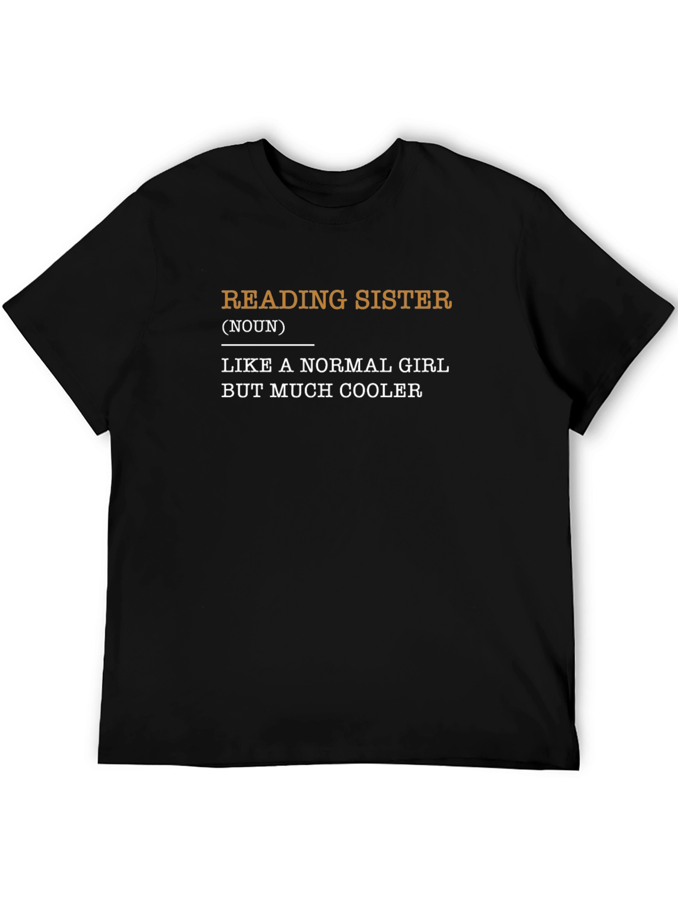 Reading Sister Definition T-Shirt - Cool Reader Gift