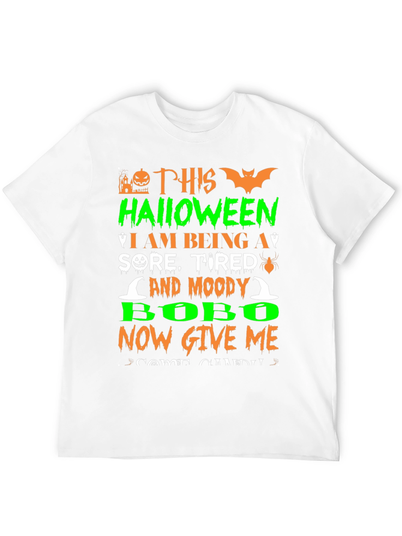 Halloween Sore Tired Moody Bobo T-Shirt