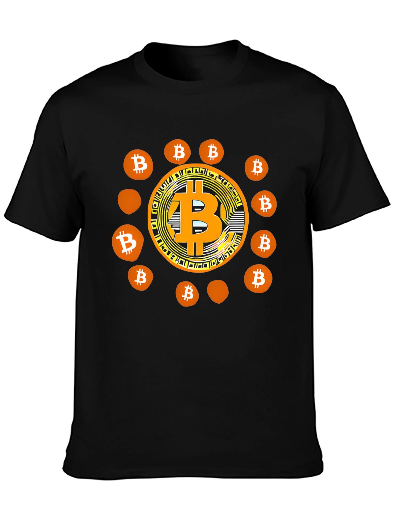 Bitcoin Graphic T-Shirt - Crypto Tee for Men
