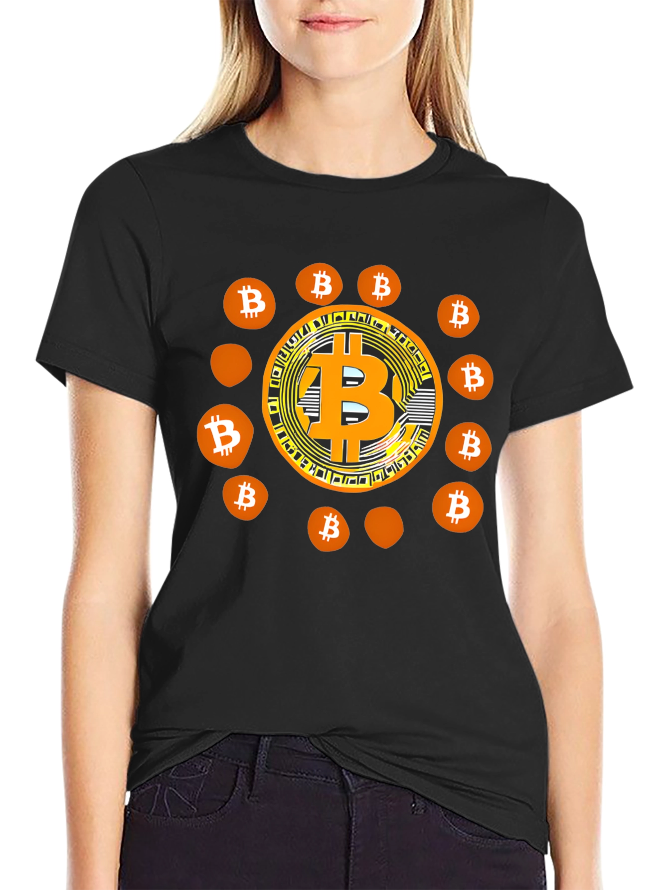 Bitcoin Graphic T-Shirt - Crypto Tee for Men