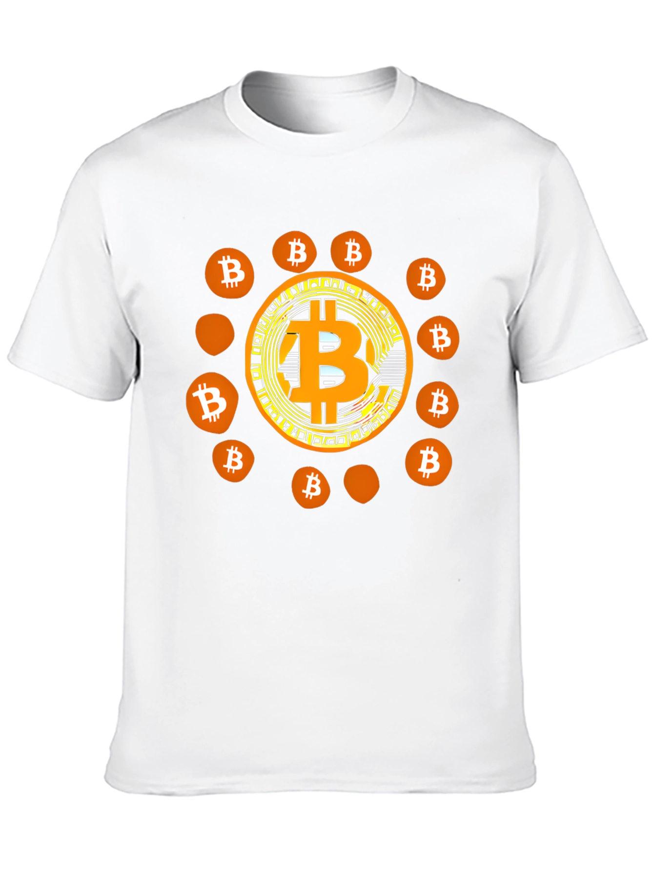 Bitcoin Graphic T-Shirt - Crypto Tee for Men