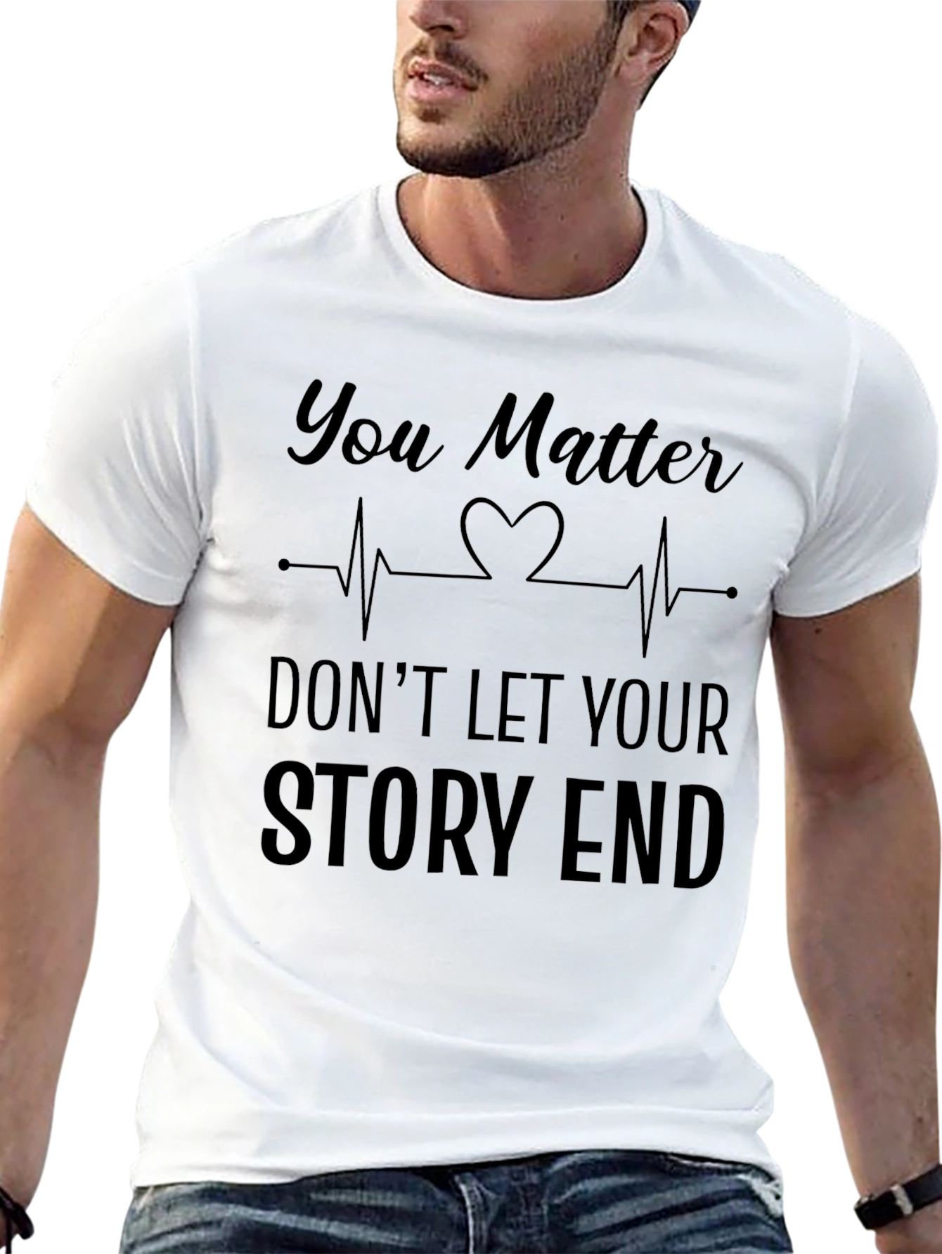 You Matter Graphic T-Shirt - Mental Health Awareness