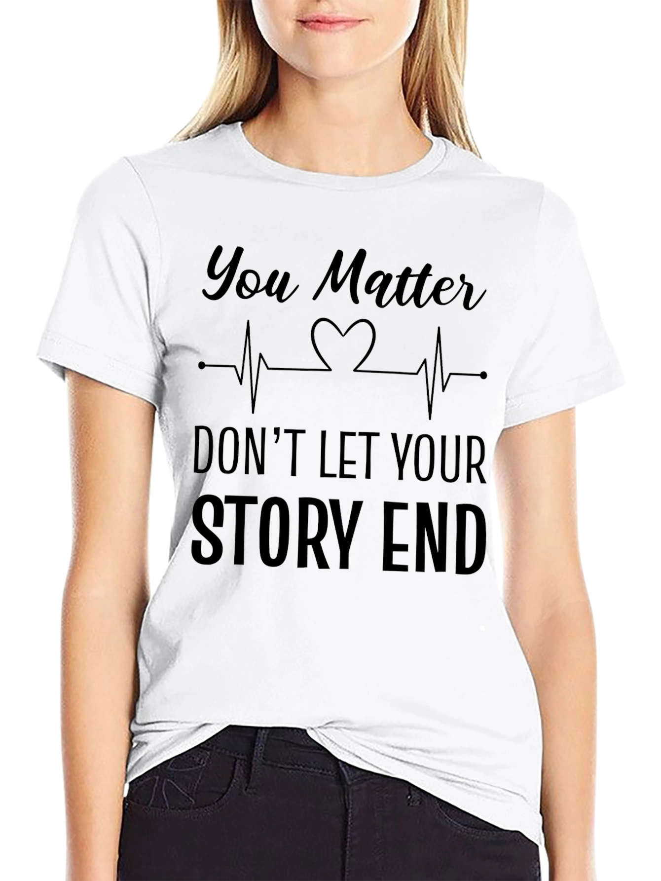 You Matter Graphic T-Shirt - Mental Health Awareness