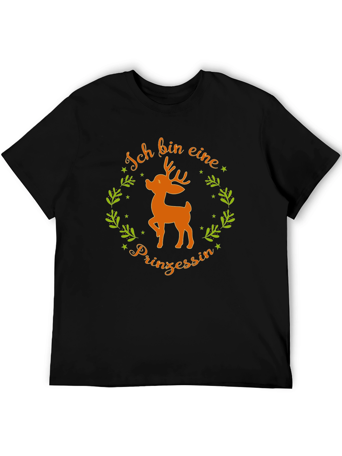 Ich Bin Eine Prinzessin Deer Graphic Tee
