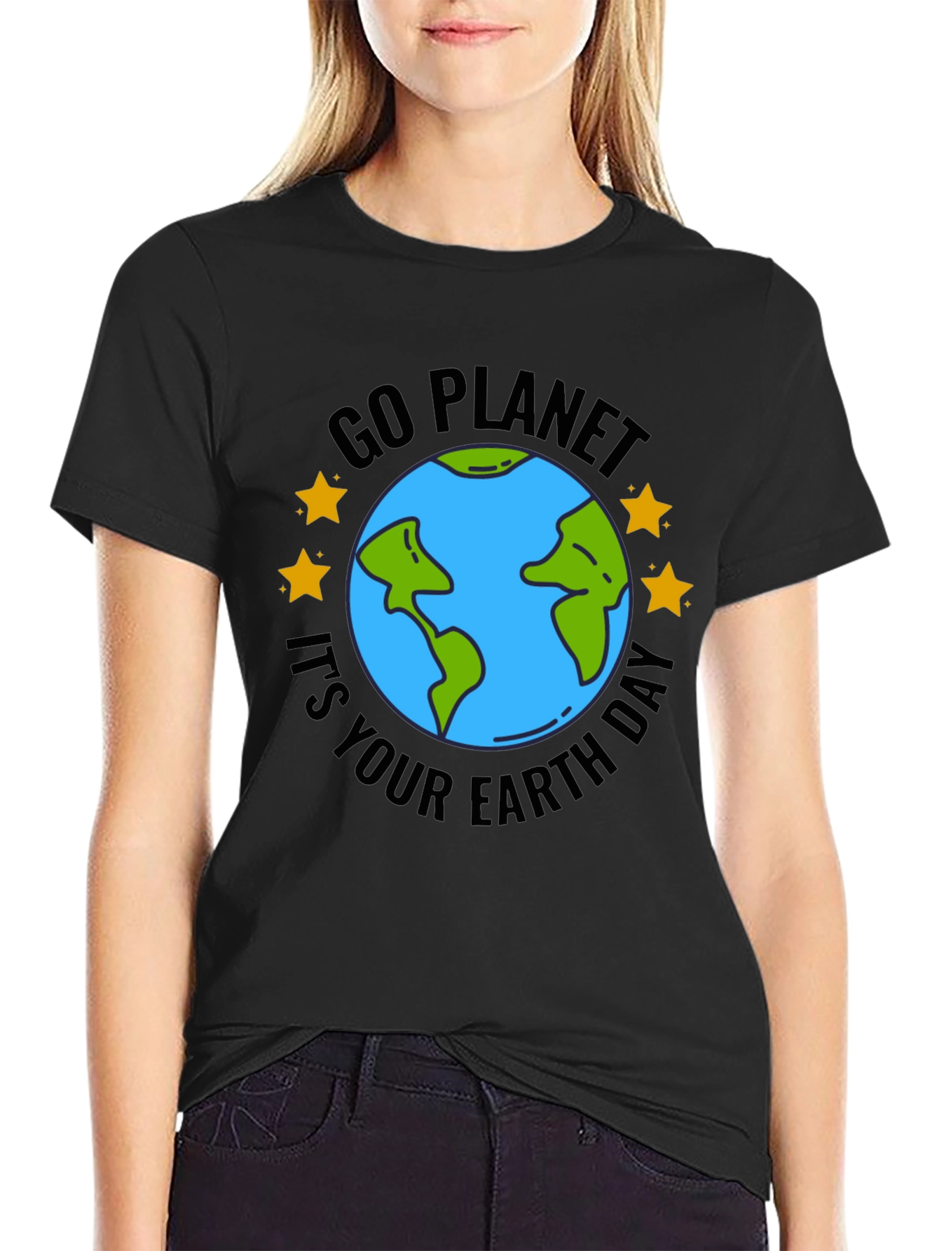Go Planet T-Shirt - Earth Day Tee