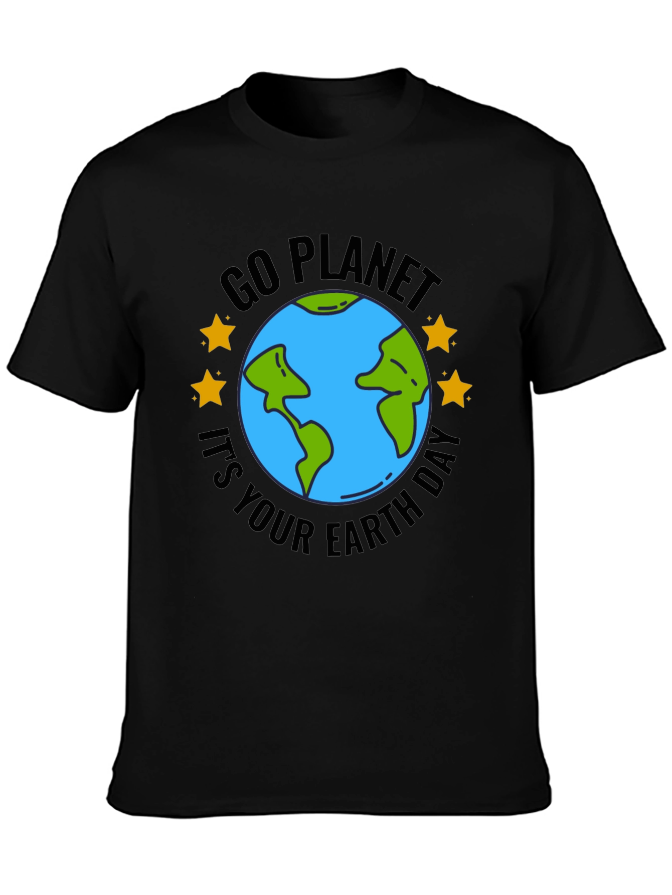 Go Planet T-Shirt - Earth Day Tee