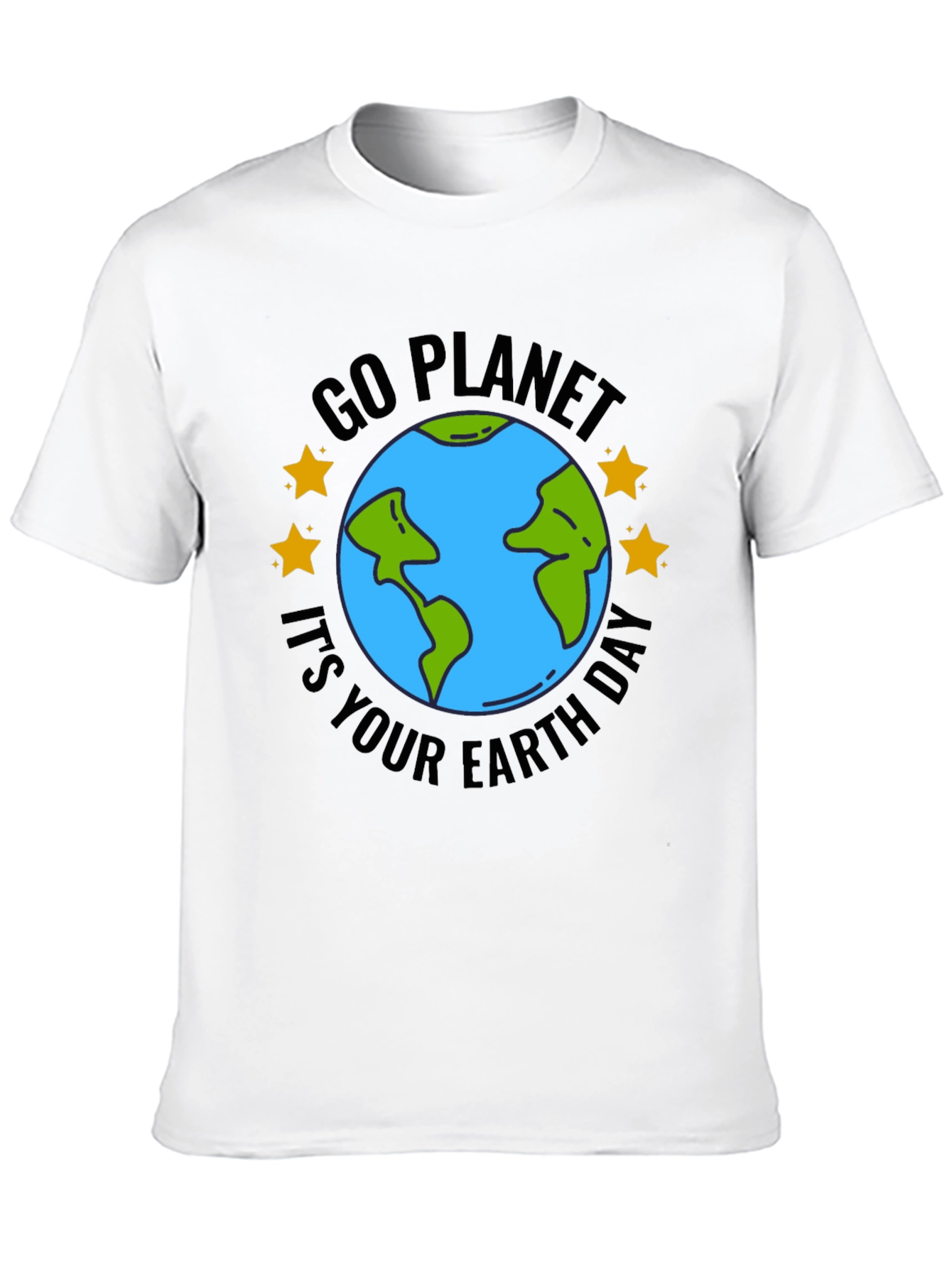 Go Planet T-Shirt - Earth Day Tee