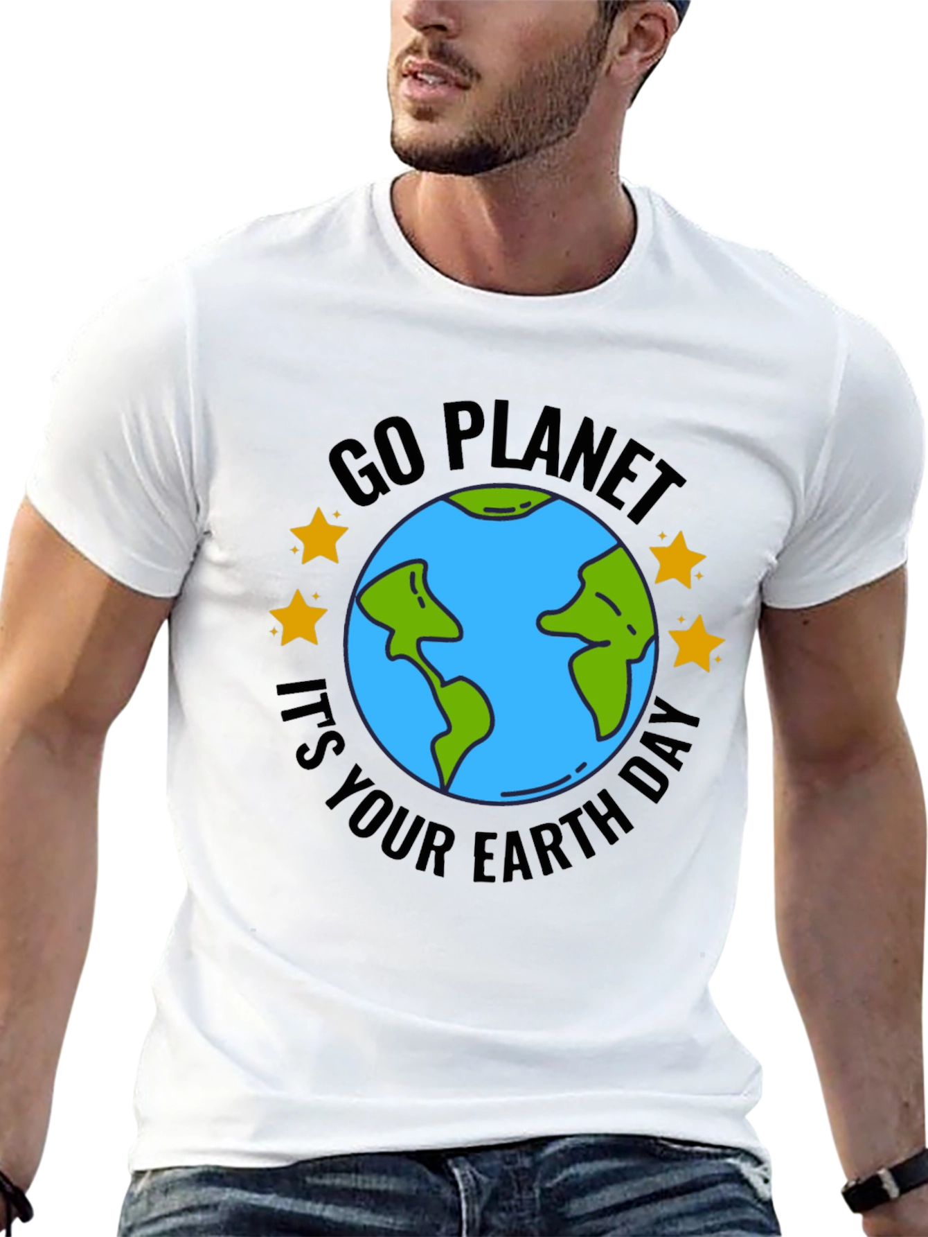 Go Planet T-Shirt - Earth Day Tee