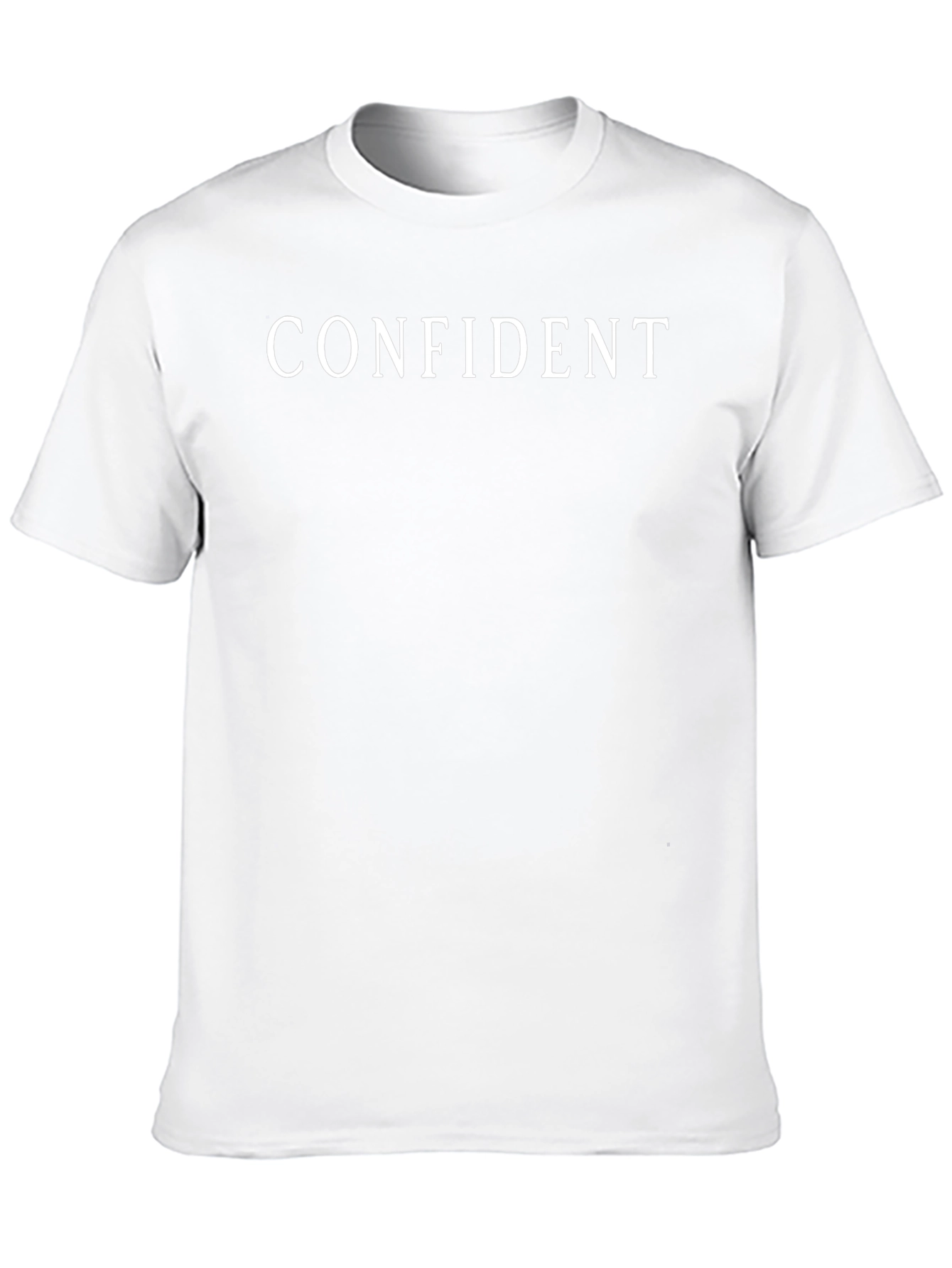 Confident Black T-Shirt