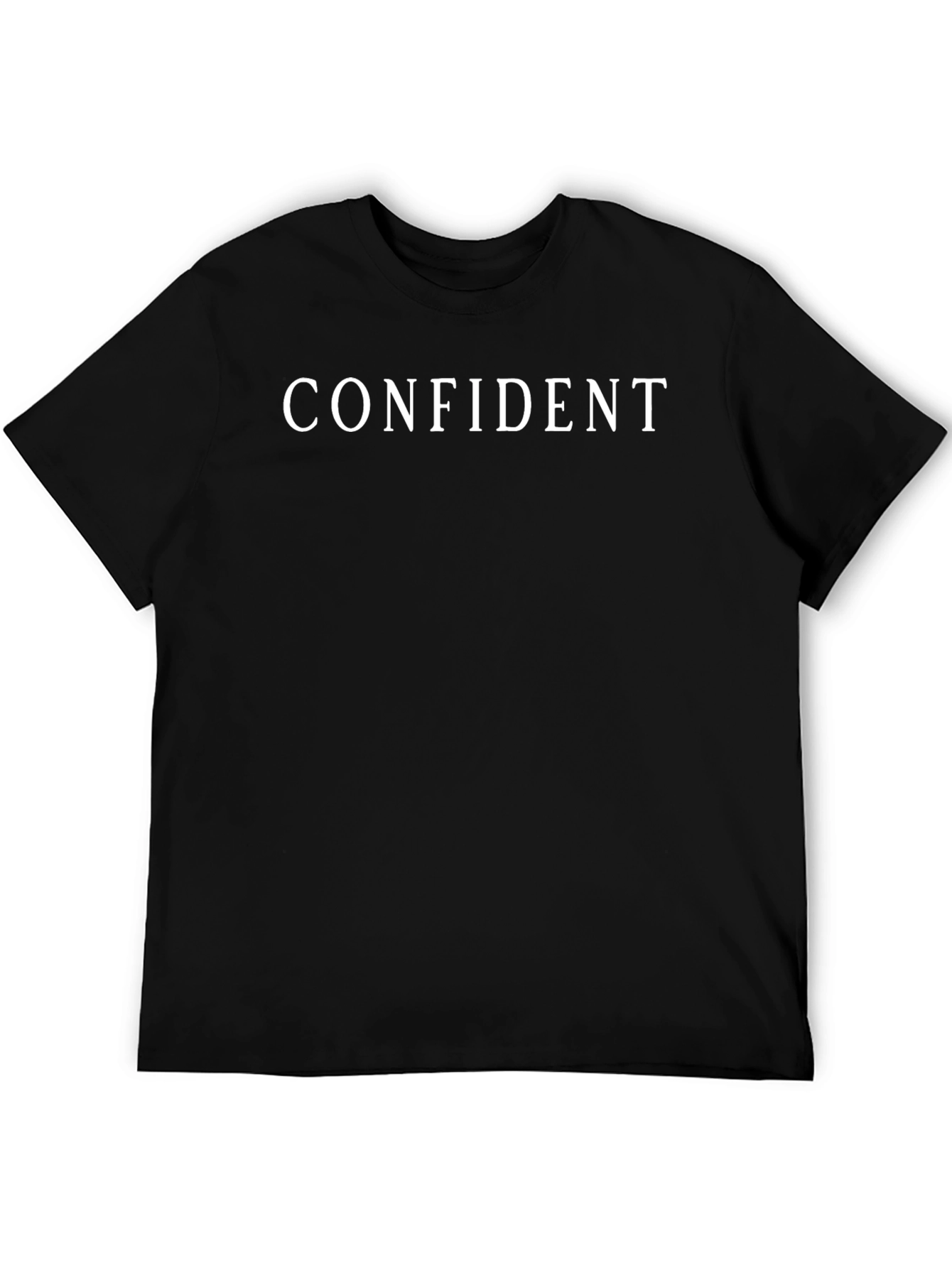 Confident Black T-Shirt