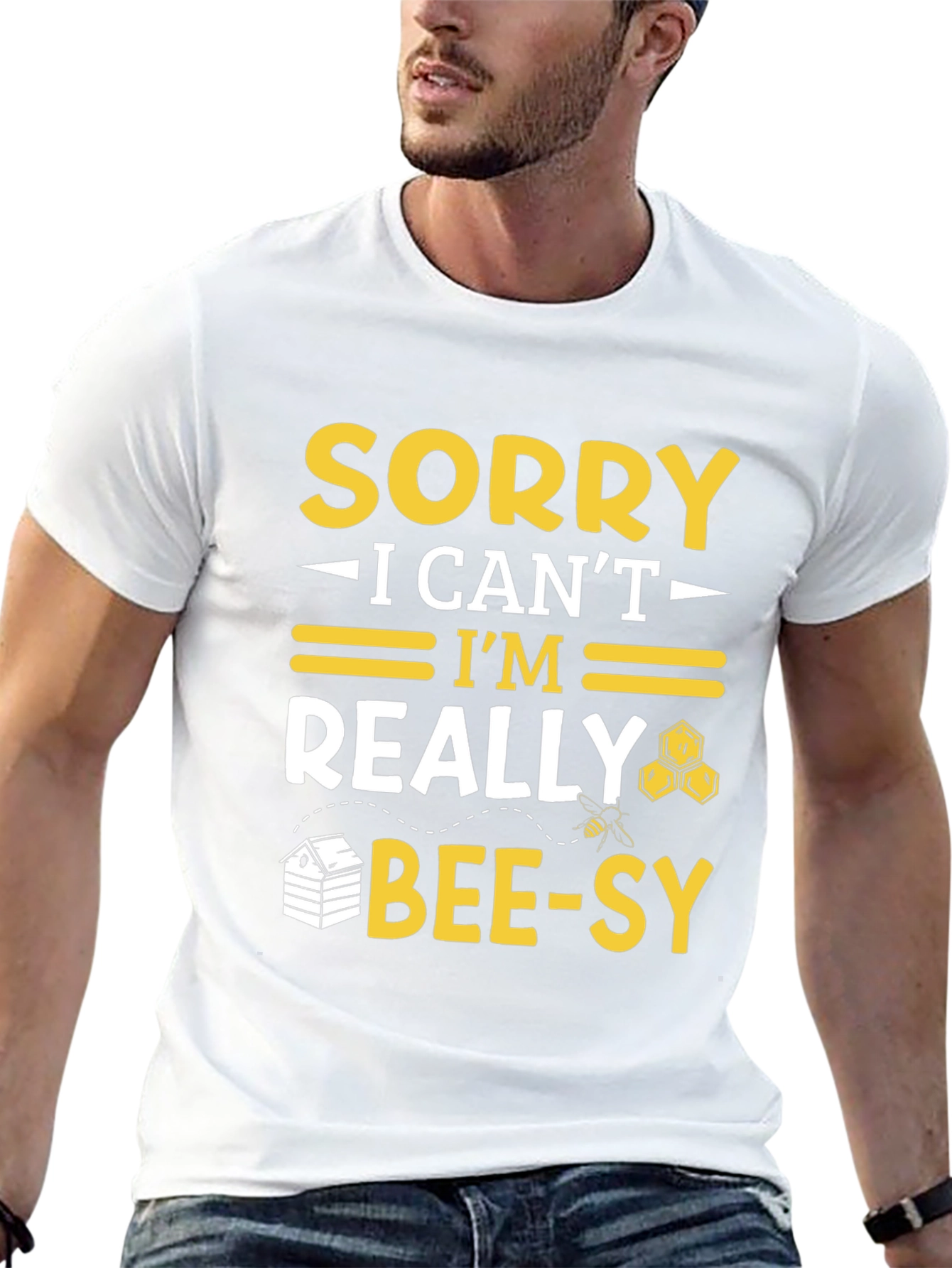 Sorry I Cant Im Bee-sy T-Shirt