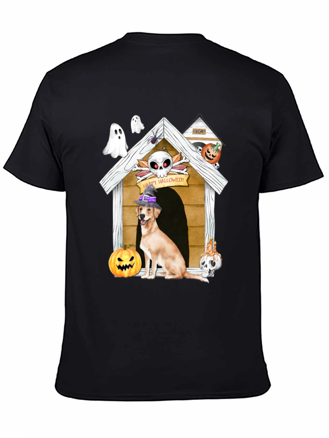 Halloween Dog House T-Shirt