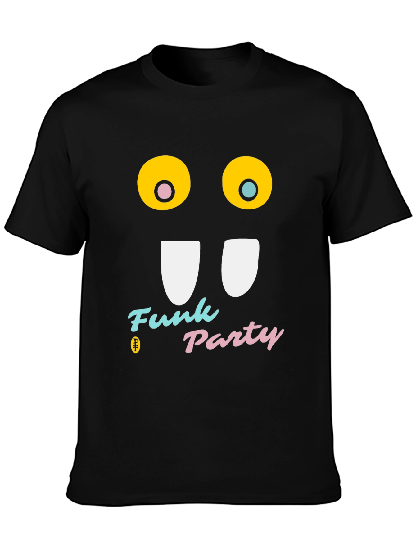 Funky Party Tee - Graphic Print T-Shirt
