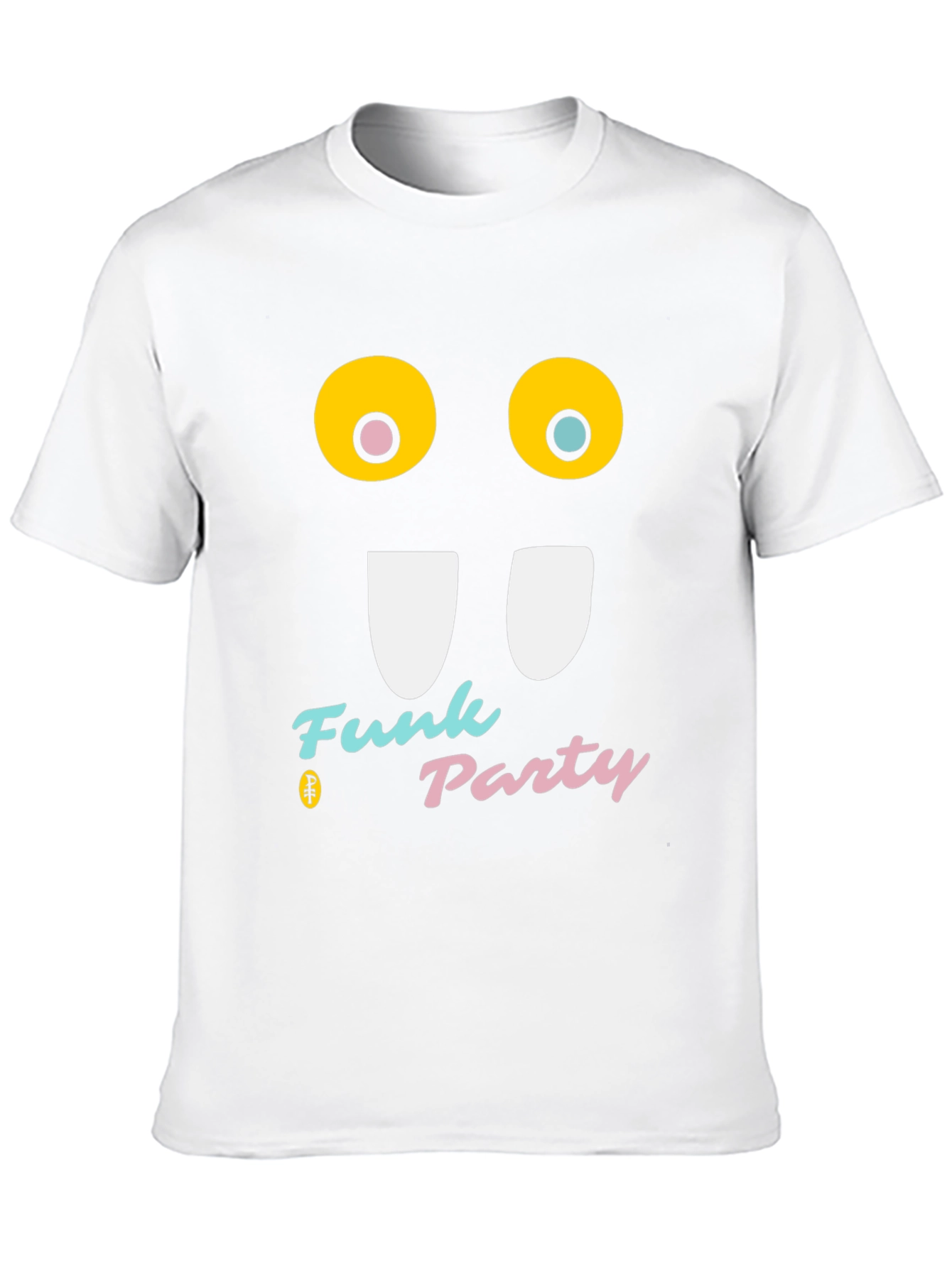 Funky Party Tee - Graphic Print T-Shirt