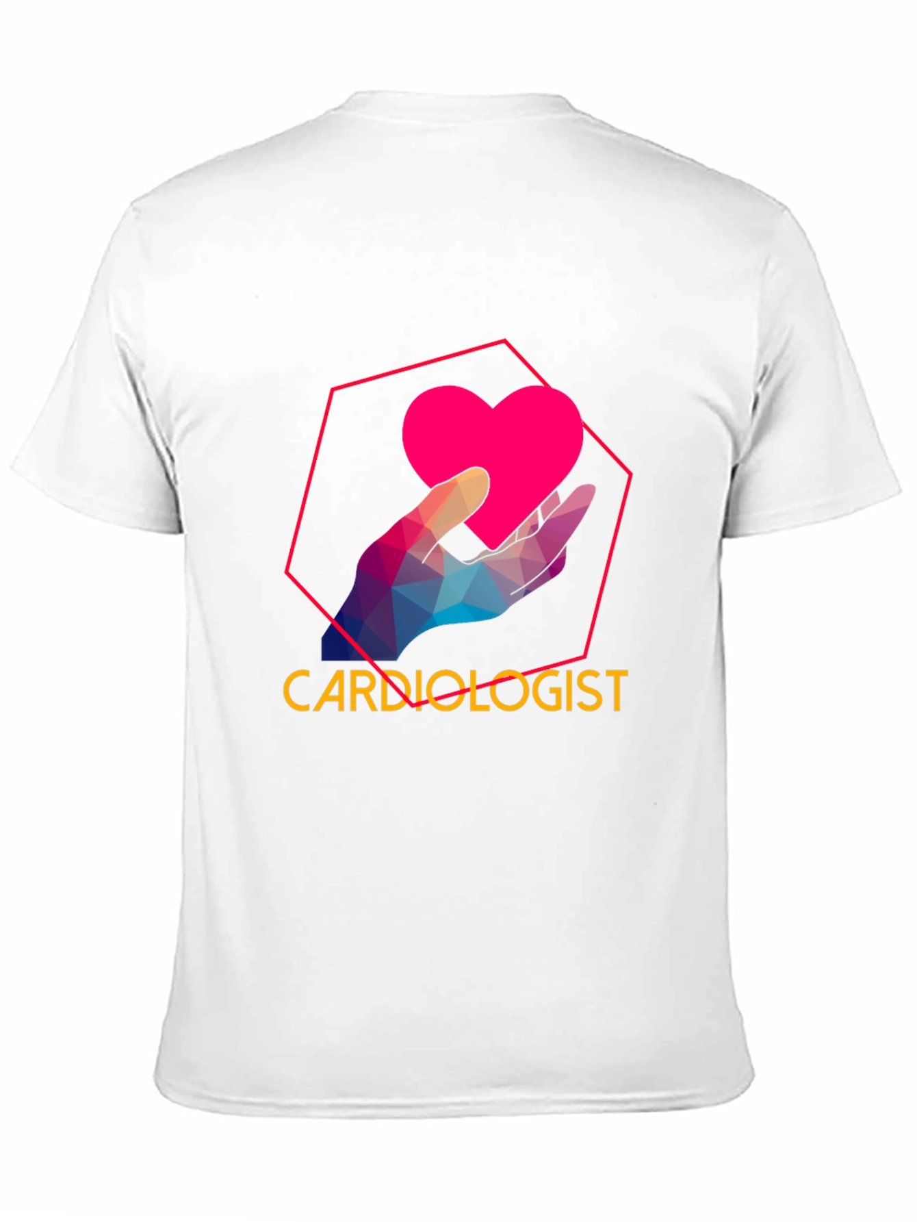 Cardiologist Heart Graphic Black T-Shirt