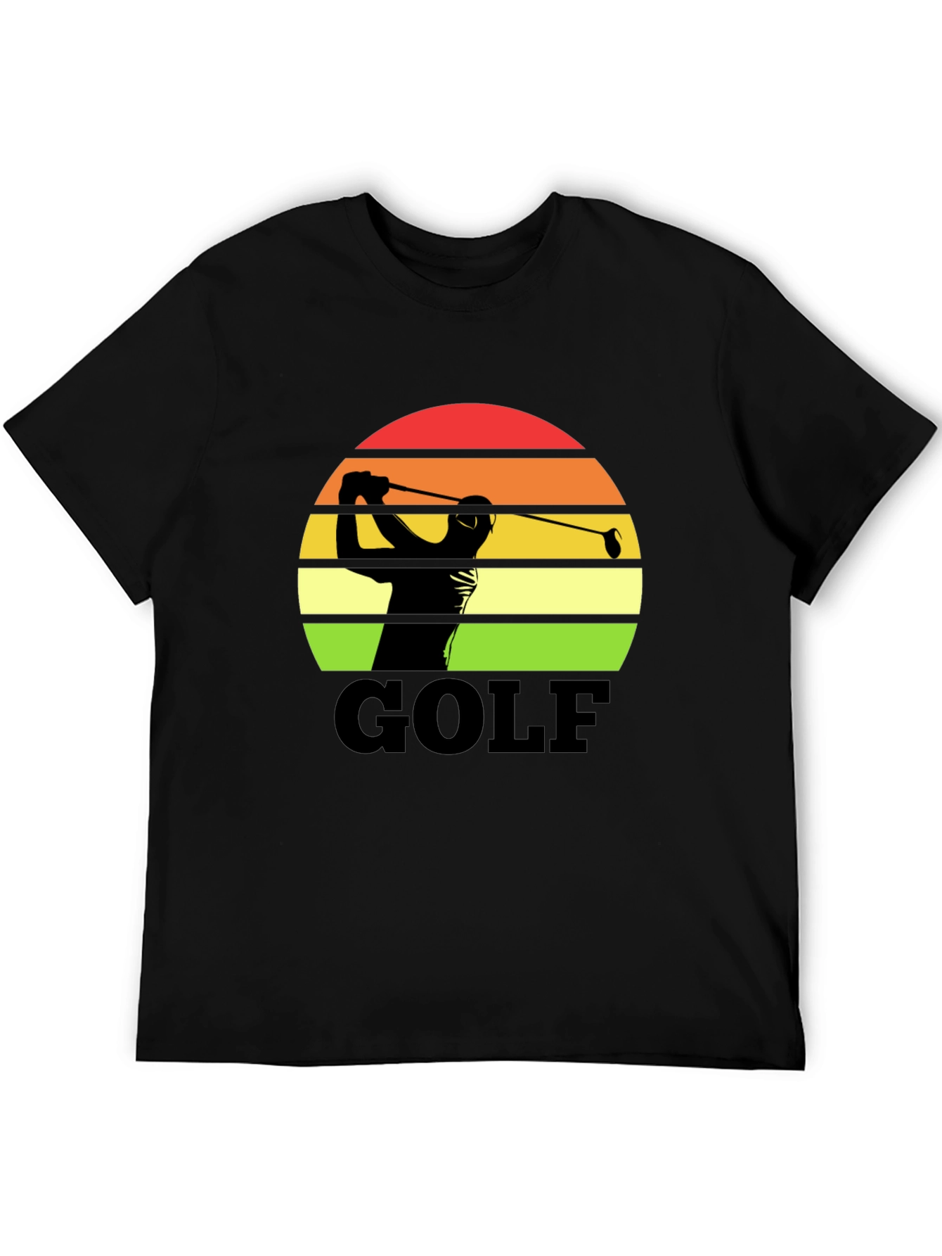 Golf Sunset Silhouette T-Shirt