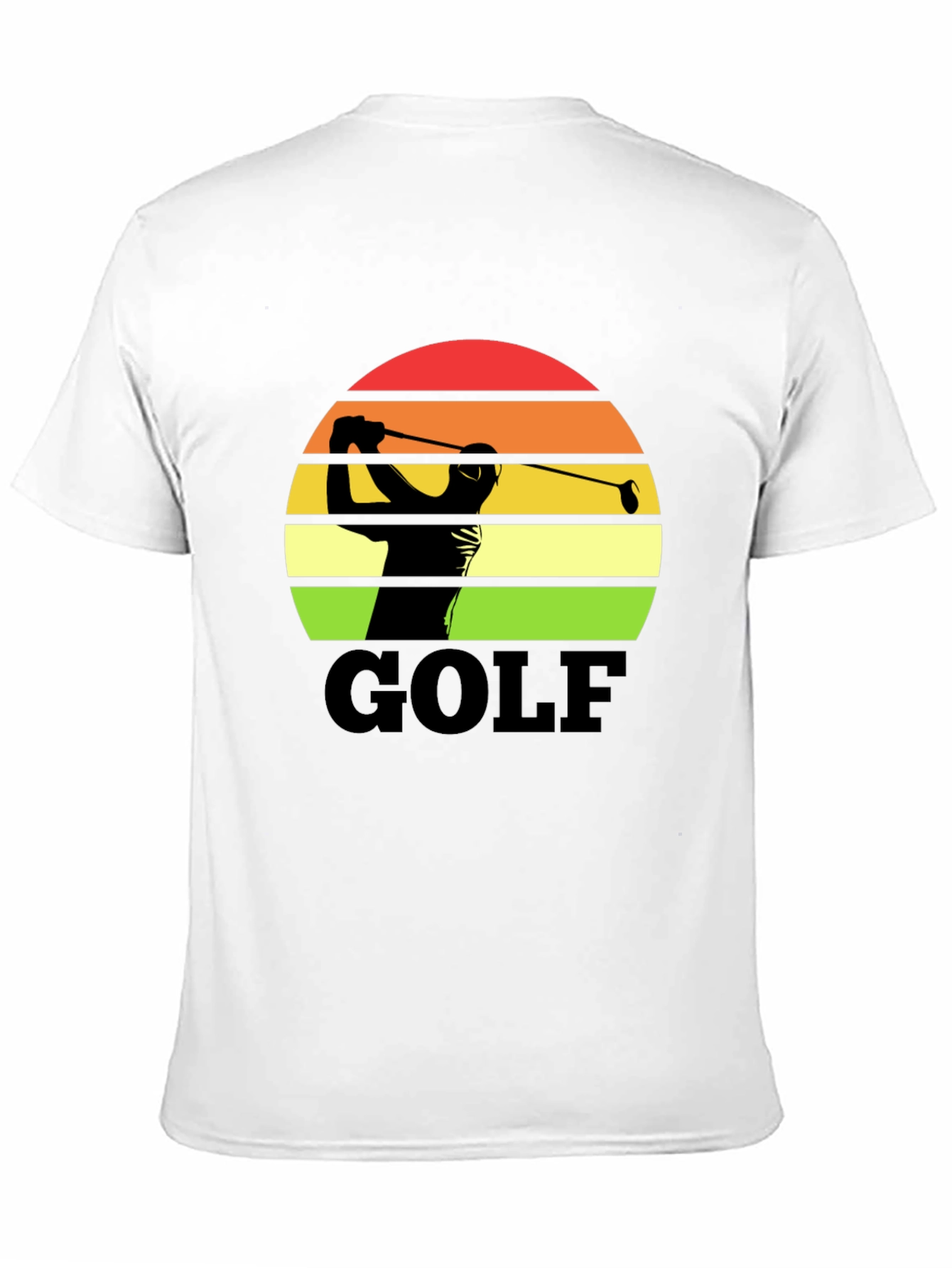 Golf Sunset Silhouette T-Shirt