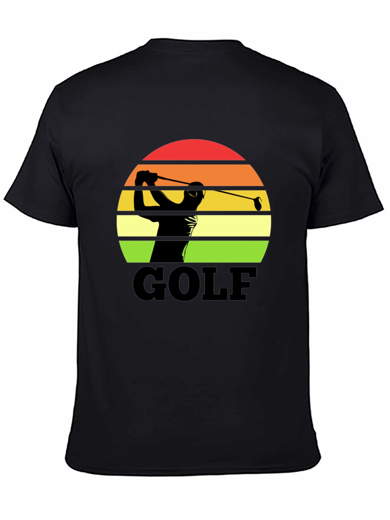 Golf Sunset Silhouette T-Shirt
