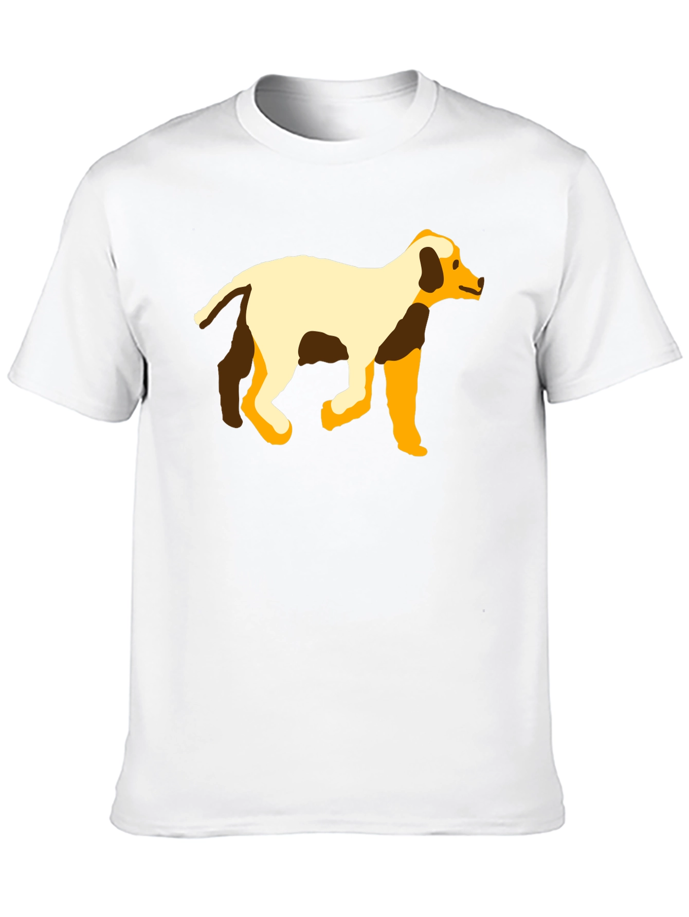 Dog Graphic Black T-Shirt