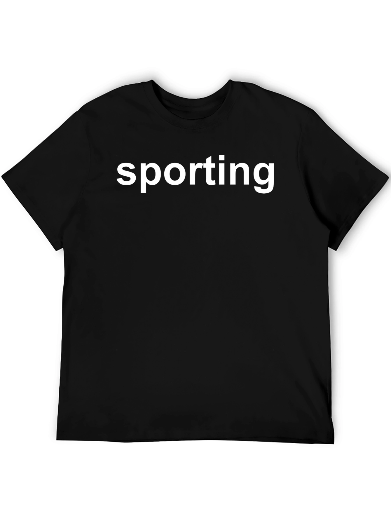 Sporting Black T-Shirt