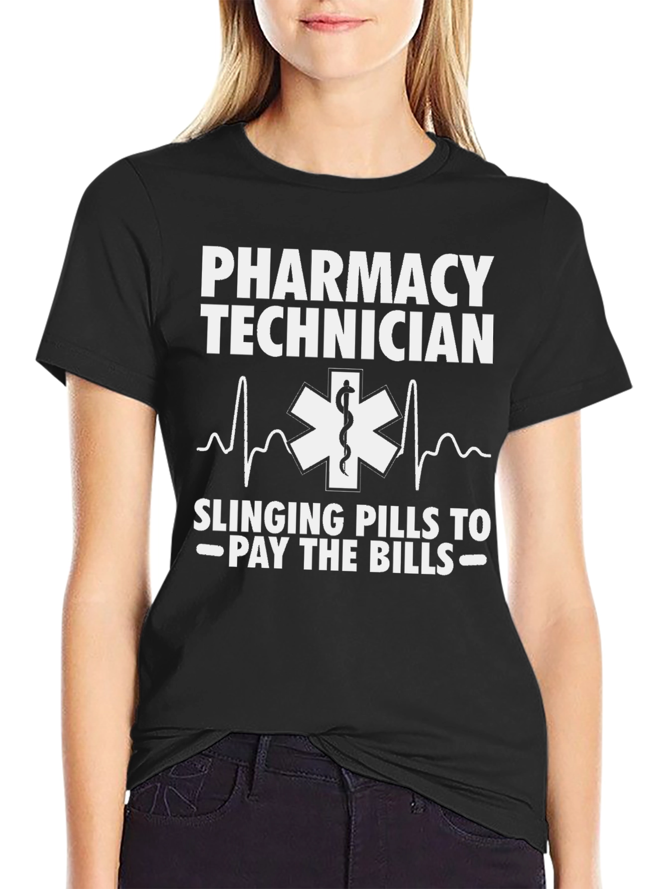 Pharmacy Technician T-Shirt - Slinging Pills
