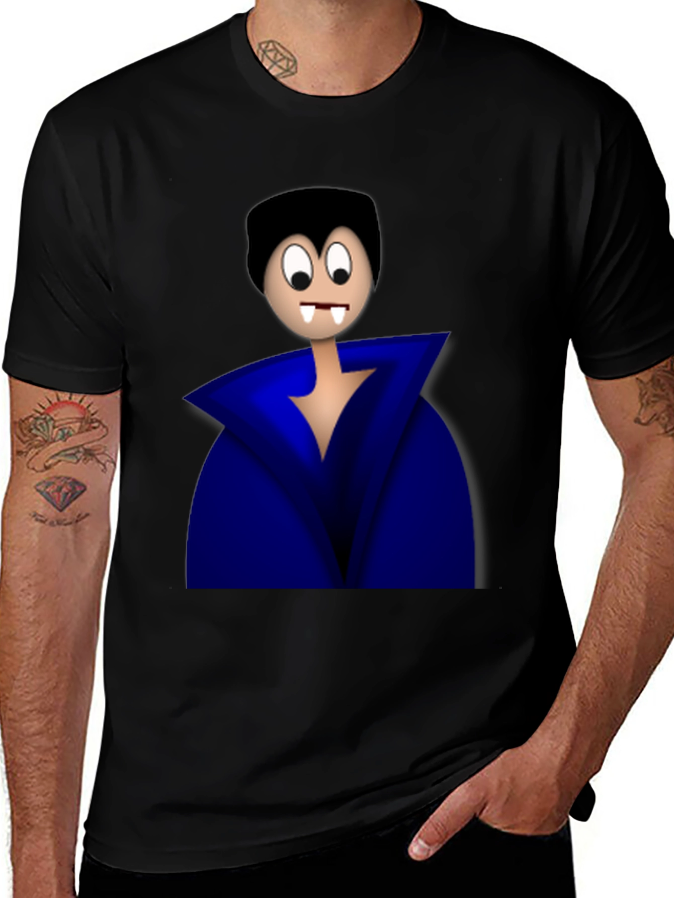 Cartoon Vampire T-Shirt