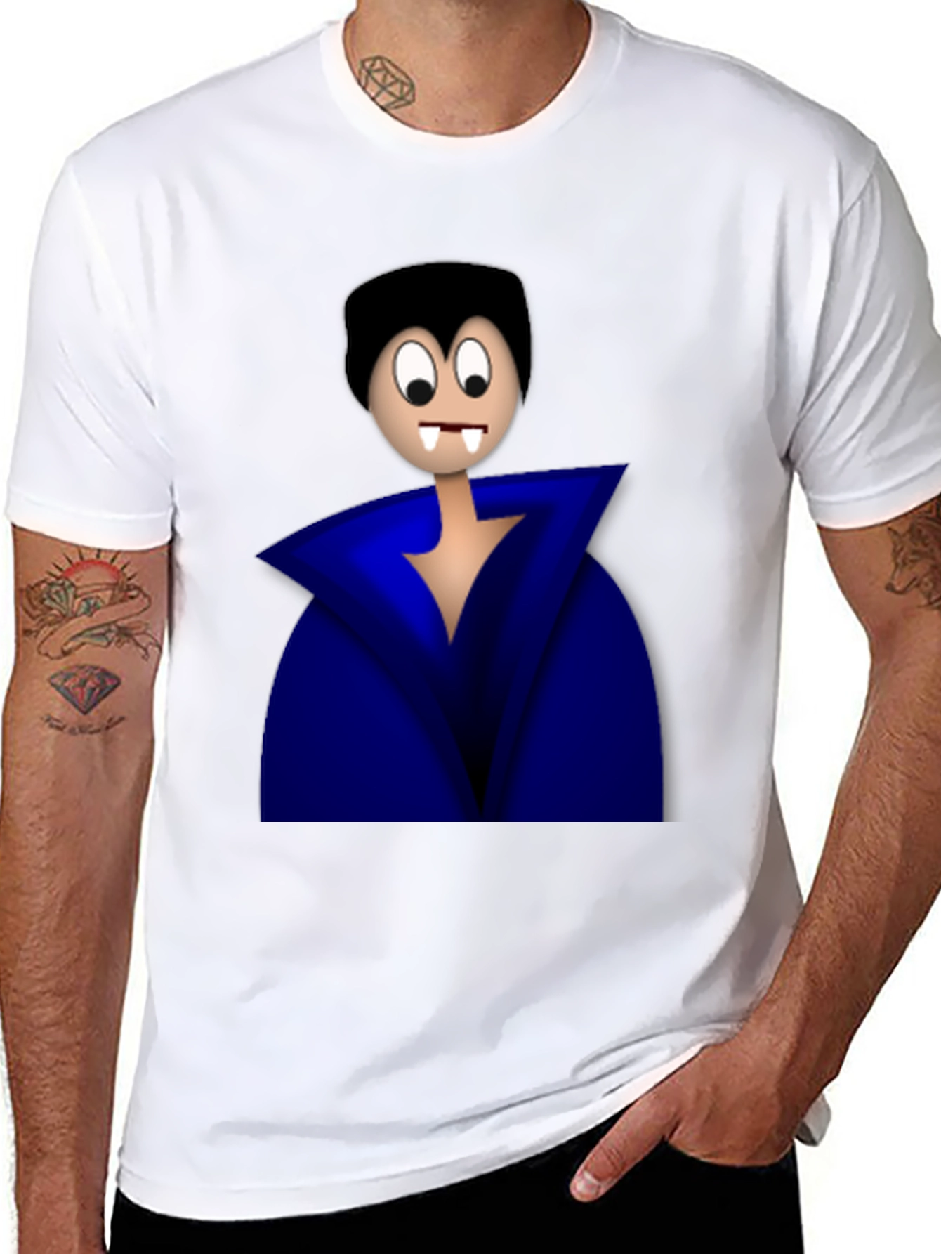 Cartoon Vampire T-Shirt