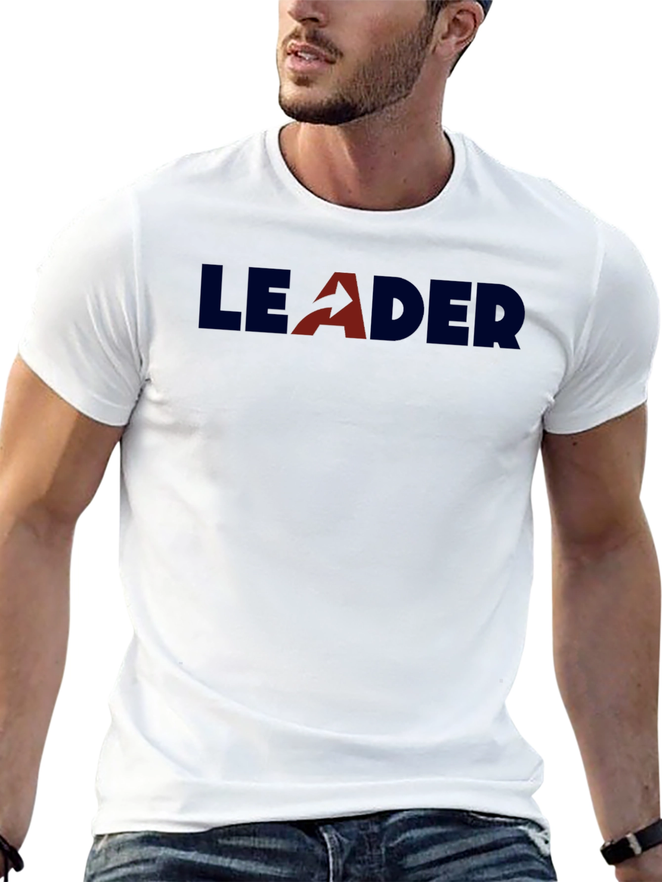 Leader Graphic T-Shirt - Bold Statement Tee