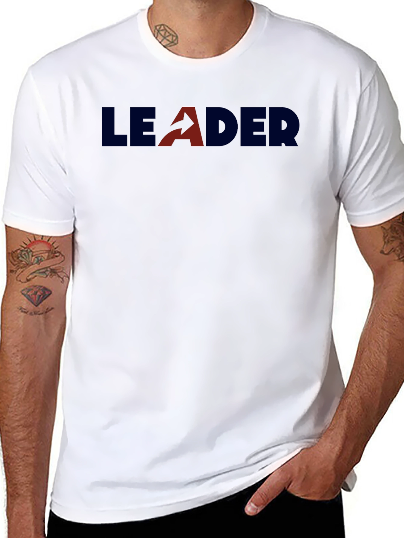 Leader Graphic T-Shirt - Bold Statement Tee