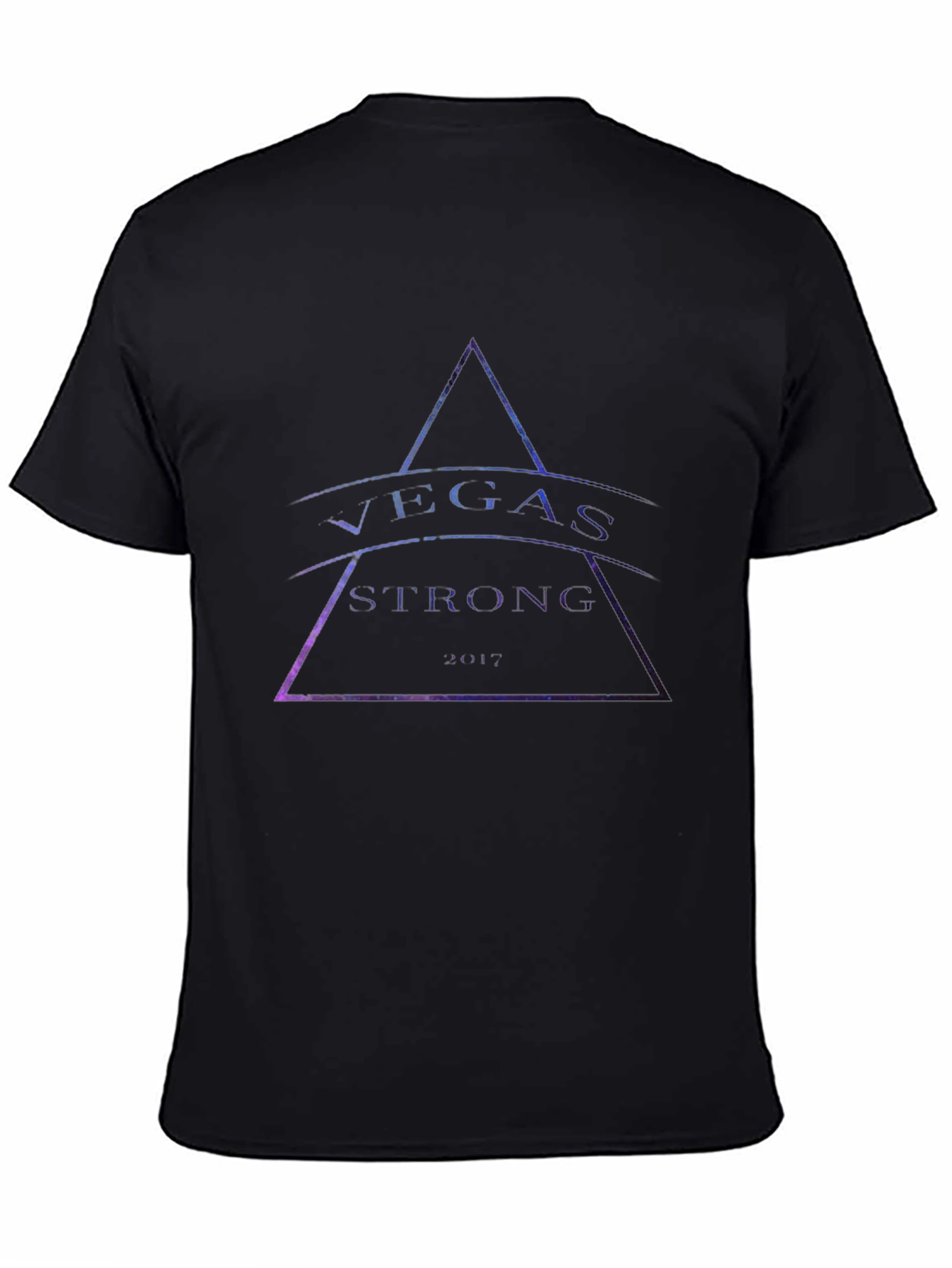 Vegas Strong 2017 Graphic Black Tee