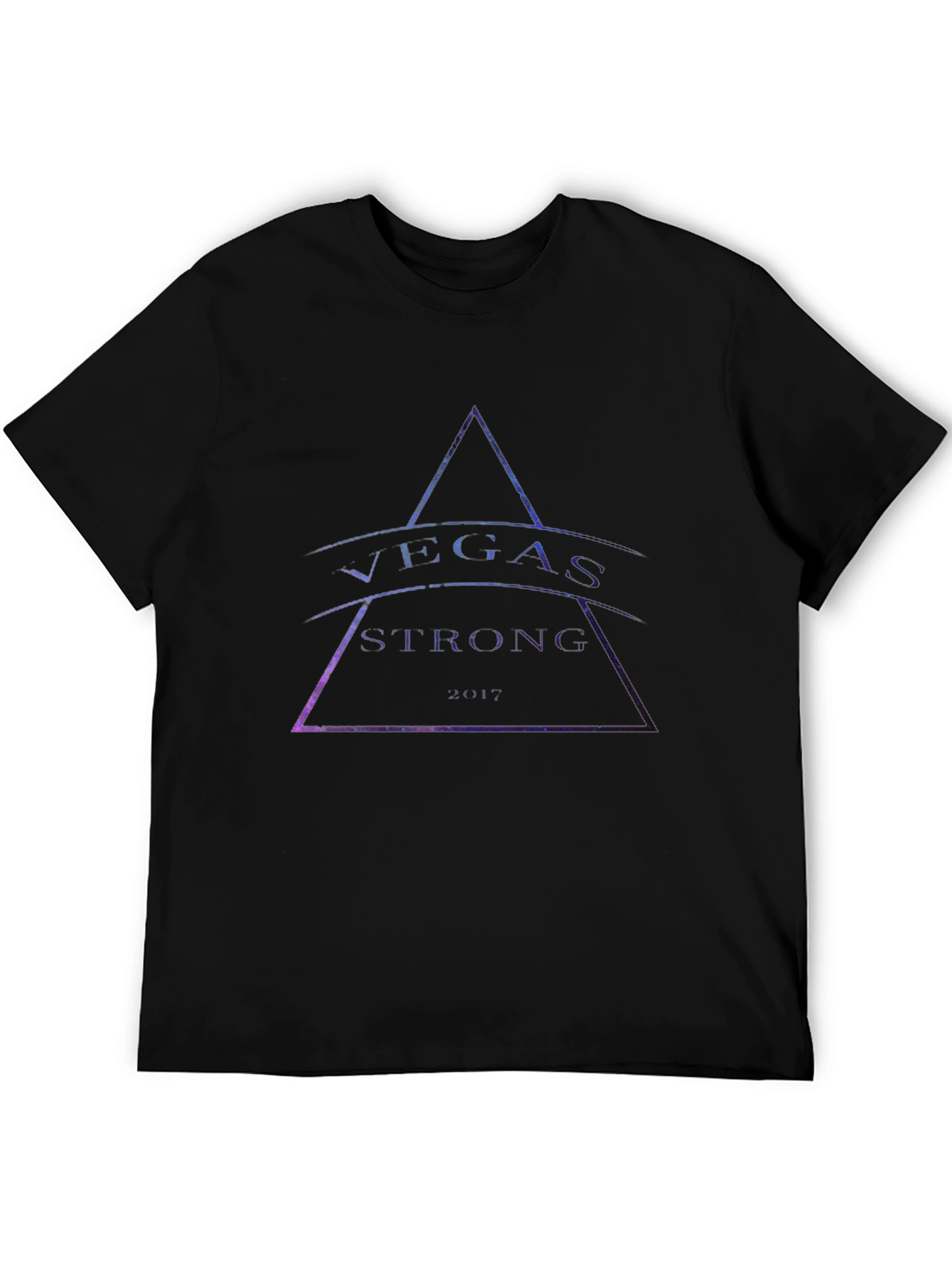 Vegas Strong 2017 Graphic Black Tee