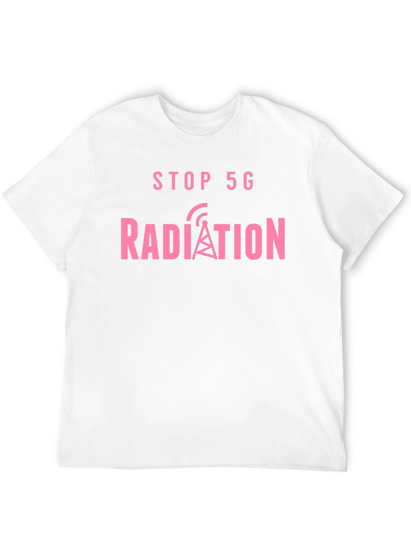 Stop 5G Radiation Black T-Shirt